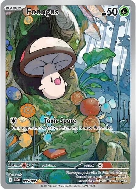 Foongus - 095/086 - SV: Black Bolt (BLK)