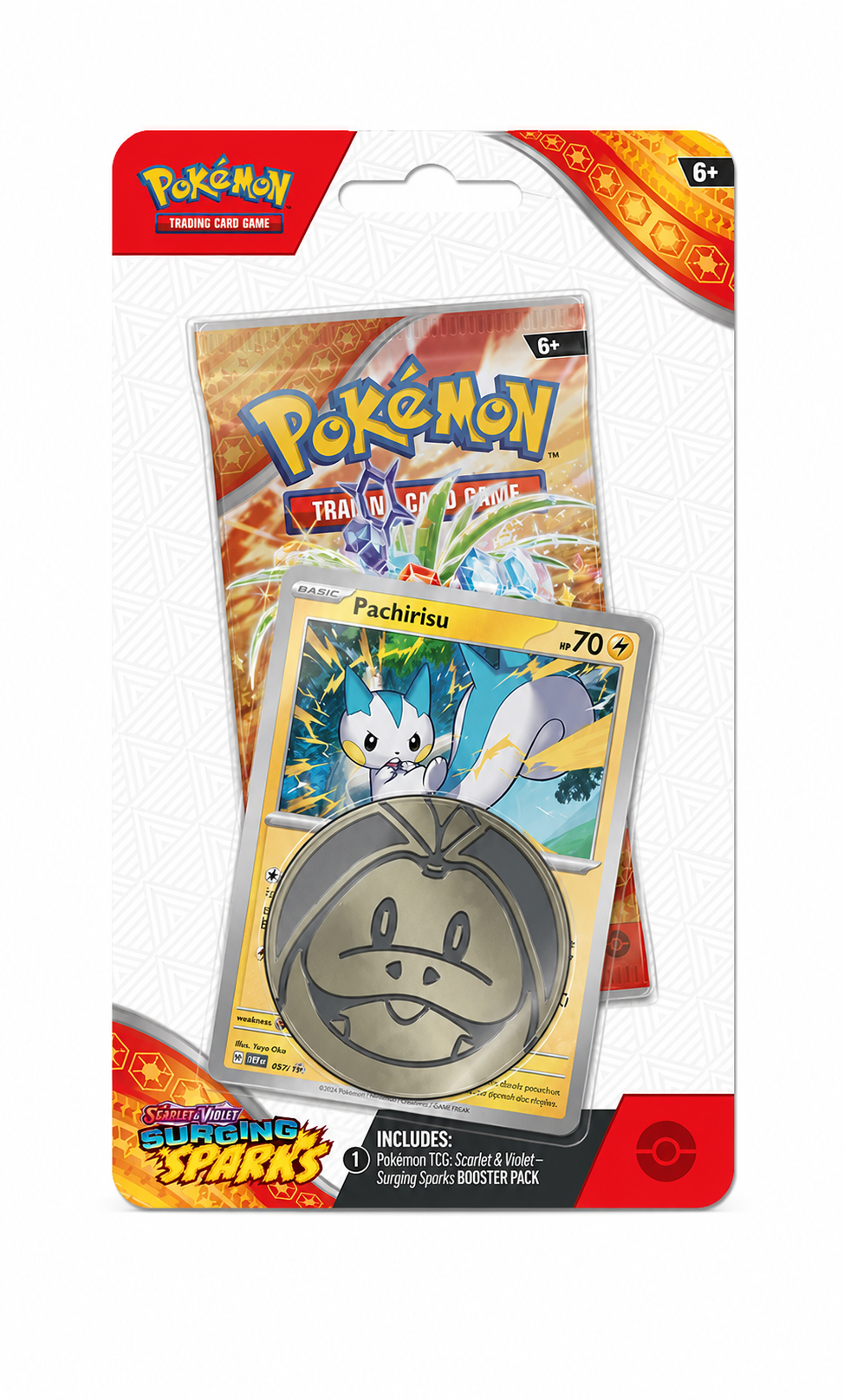 Surging Sparks Single Pack Blister [Pachirisu]