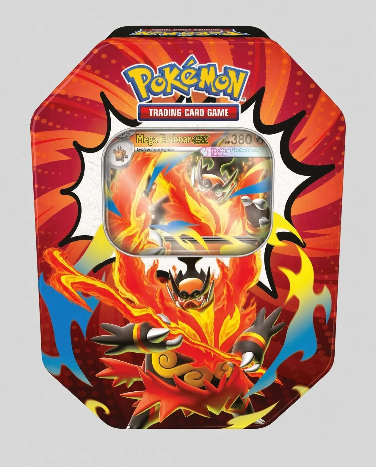Ascended Heroes Tin [Mega Emboar ex]