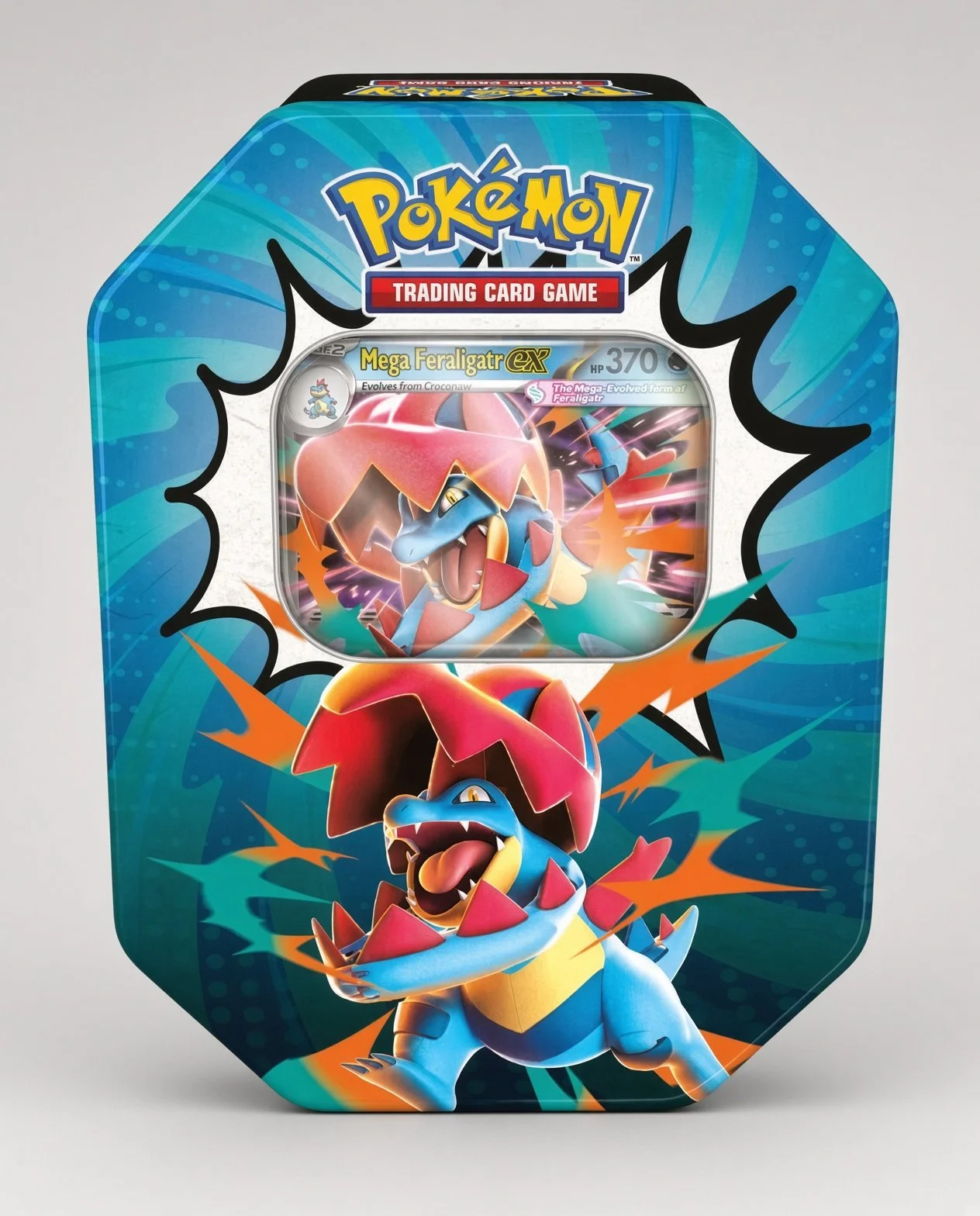 Ascended Heroes Tin [Mega Feraligatr ex]
