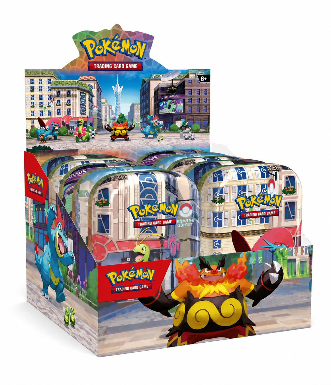 Lumiose City Mini Tin Display