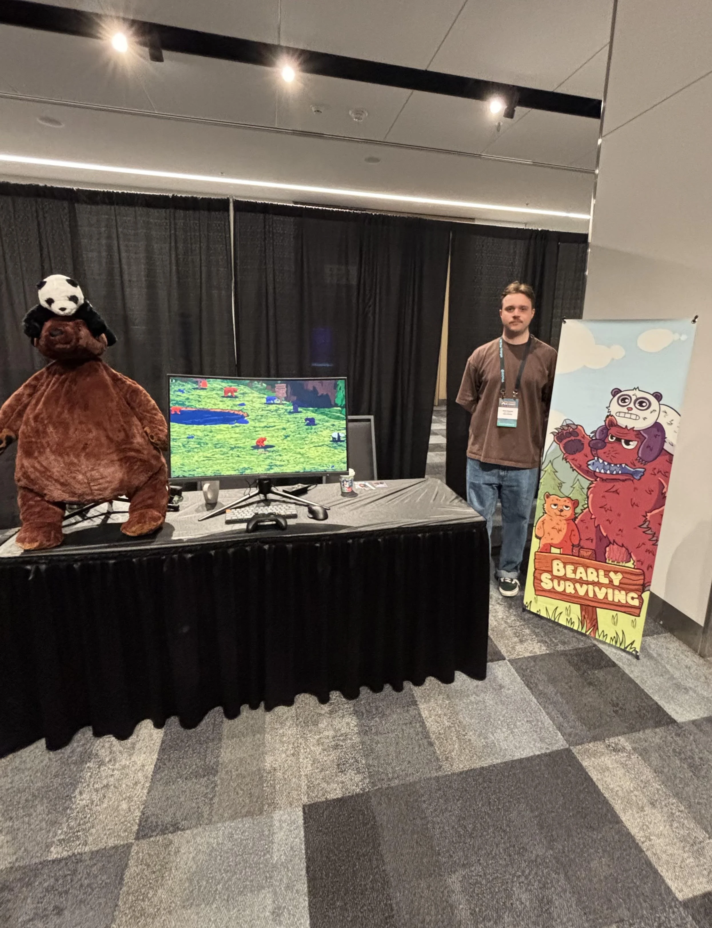 Bearly Surviving, steam.