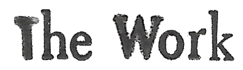 Close-up of the text 'the Worl' in a stylized font with a textured appearance.