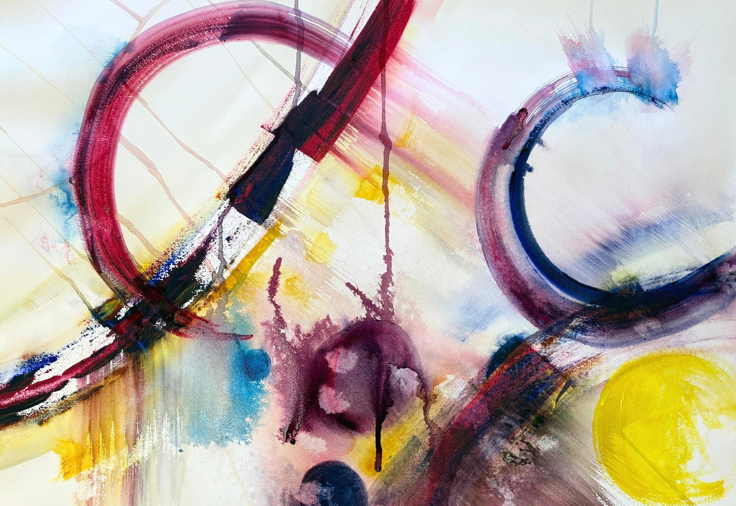 Orbs of Unreason - Original Watercolor