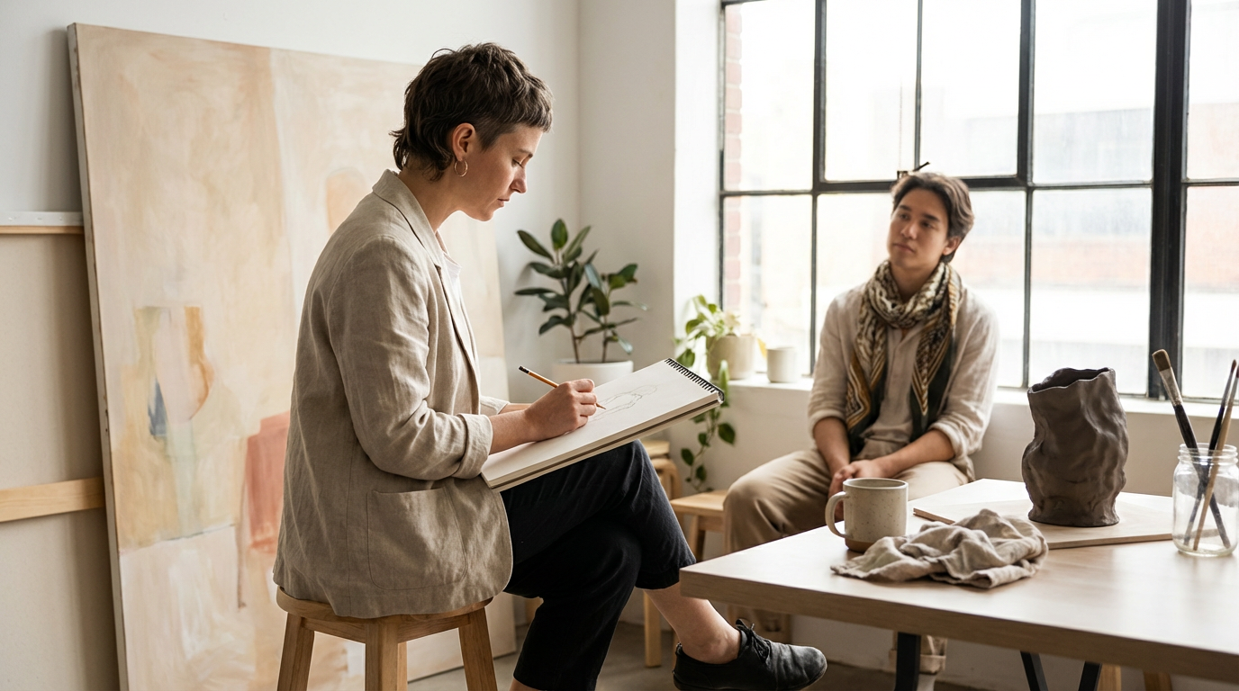One-On-One Art Lesson
