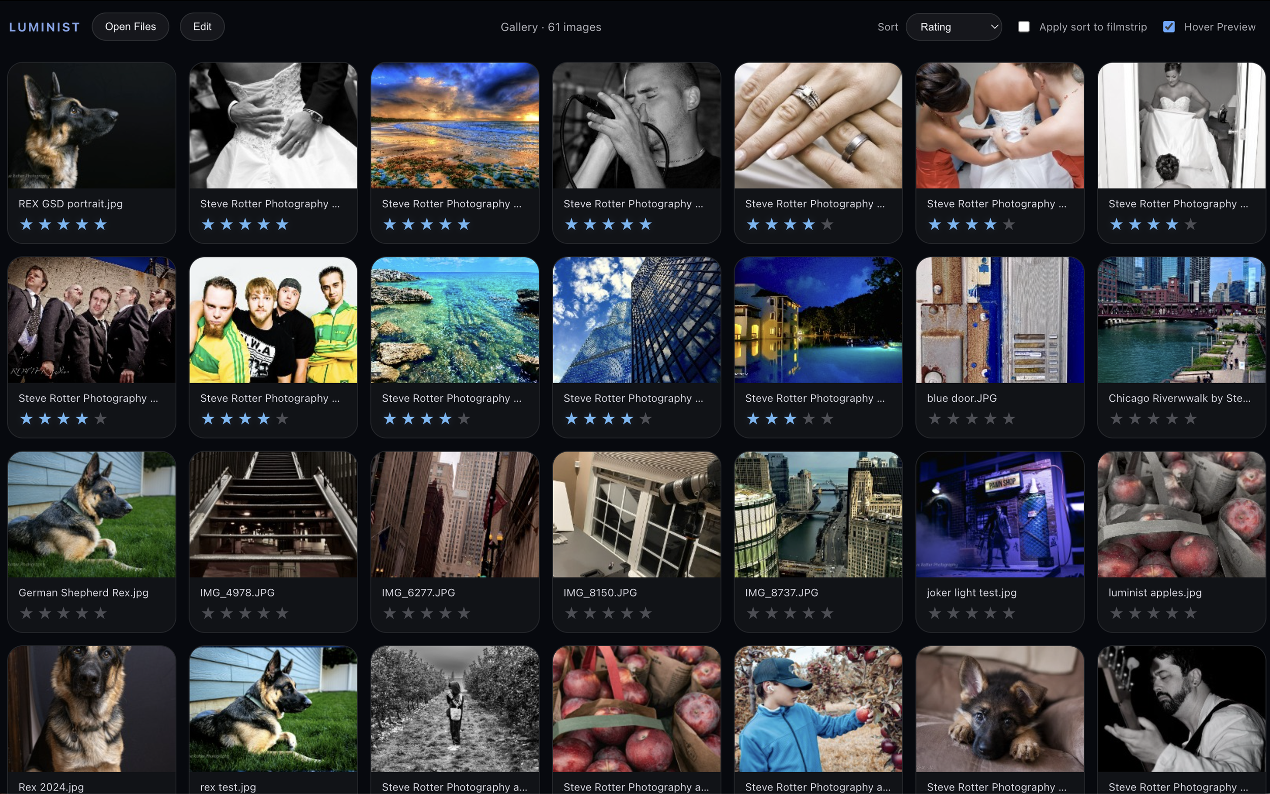 Luminist Photo Editing Software
