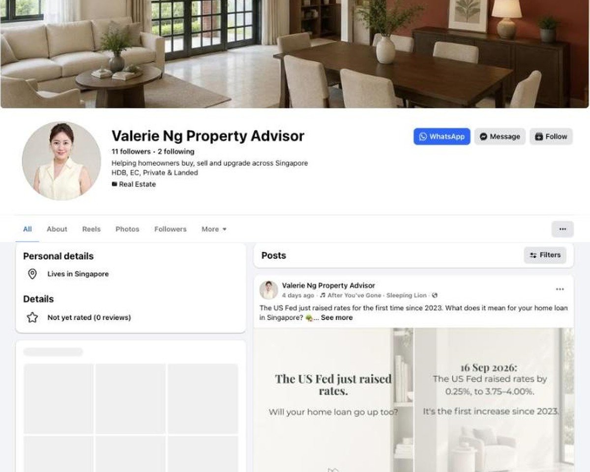 Valerie Ng Landed property agent Facebook