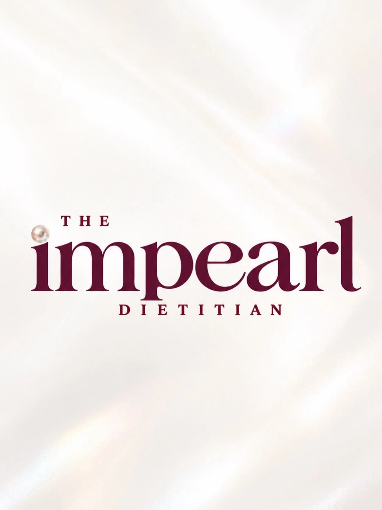 I&rsquo;m so excited to finally introduce The Impearl Dietitian 🤍

This has been something I&rsquo;ve been quietly working on for a while, and I&rsquo;m so happy to finally share it with you.

The Impearl Dietitian was created to offer personalised,