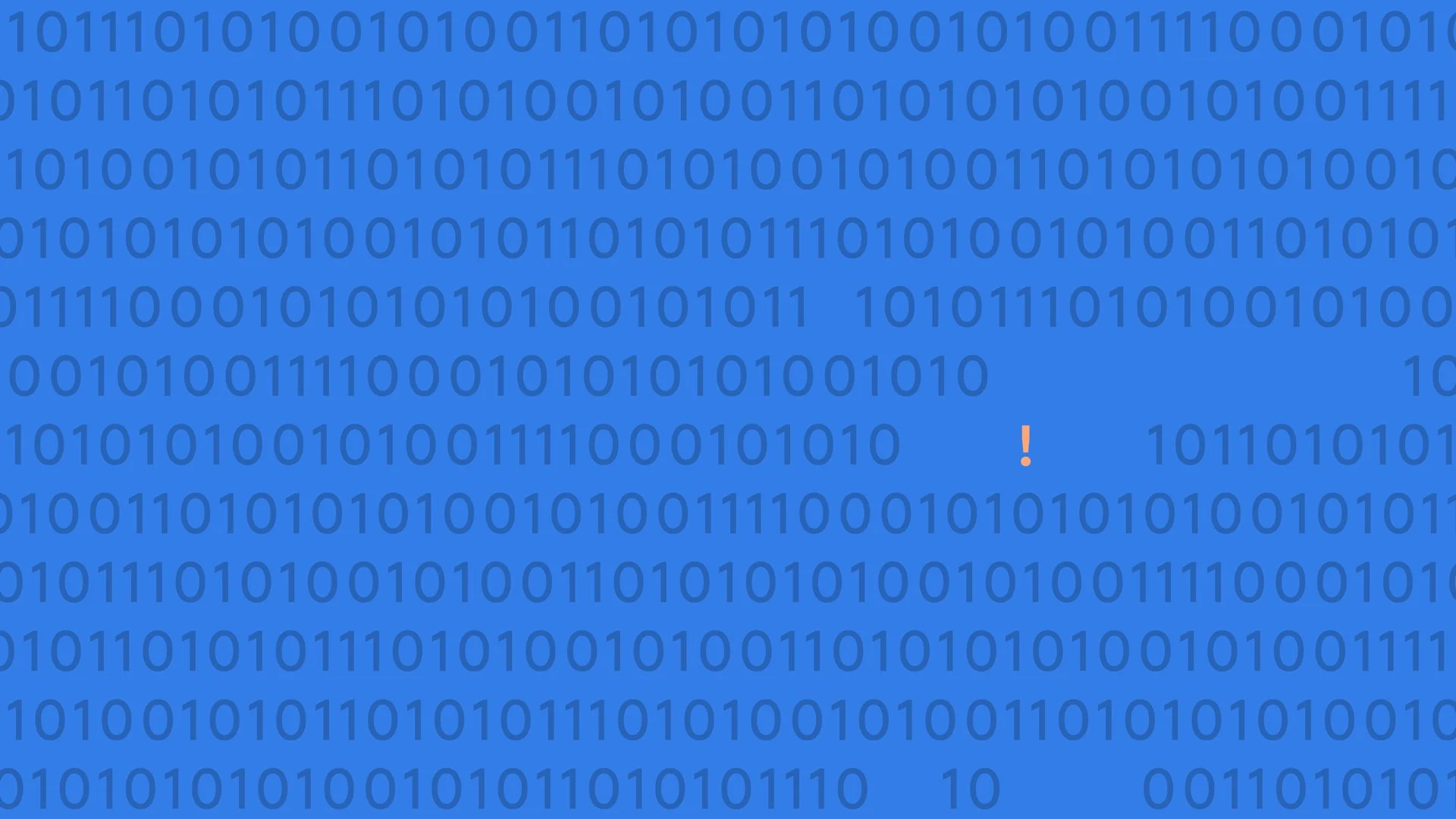 A blue image with lots of numbers denoting a cyber attack which happened to the superannuation industry