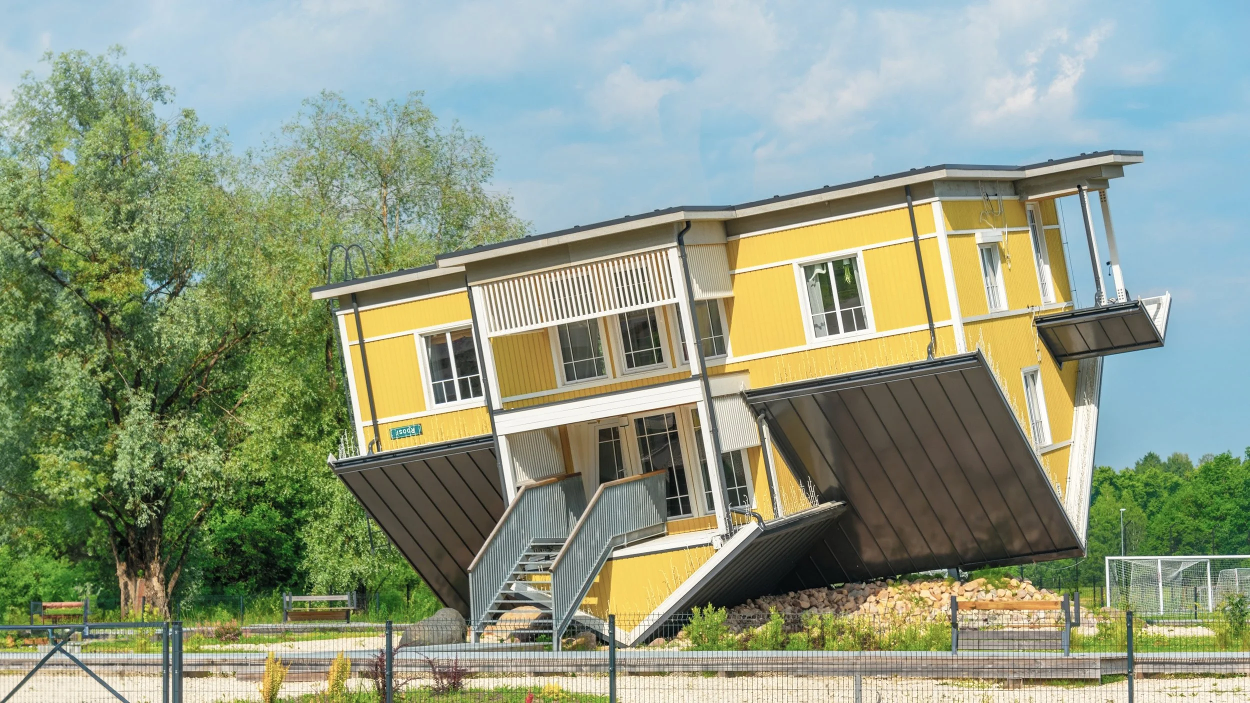 Upside down house