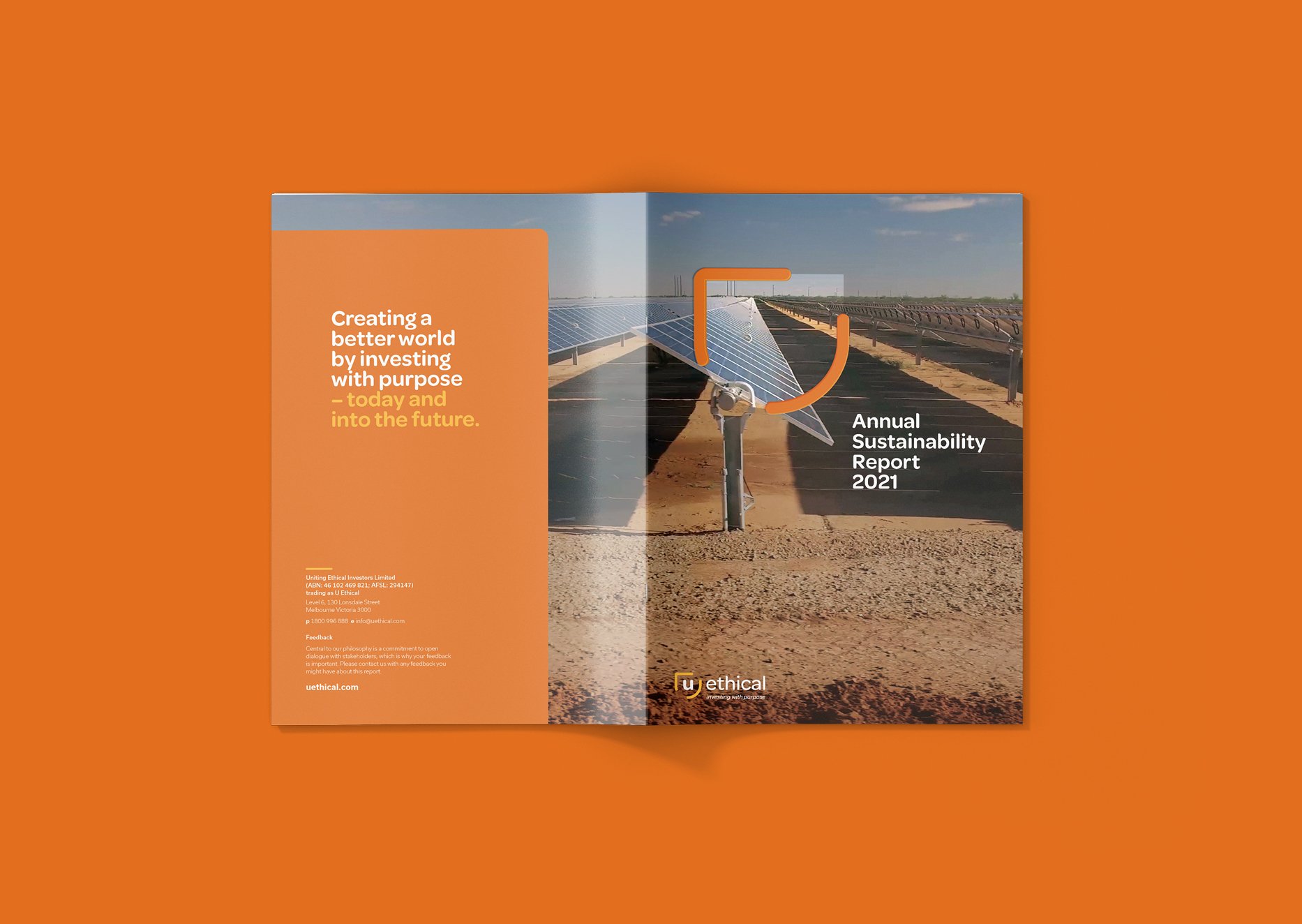 An image of the U Ethical Annual Report 2021