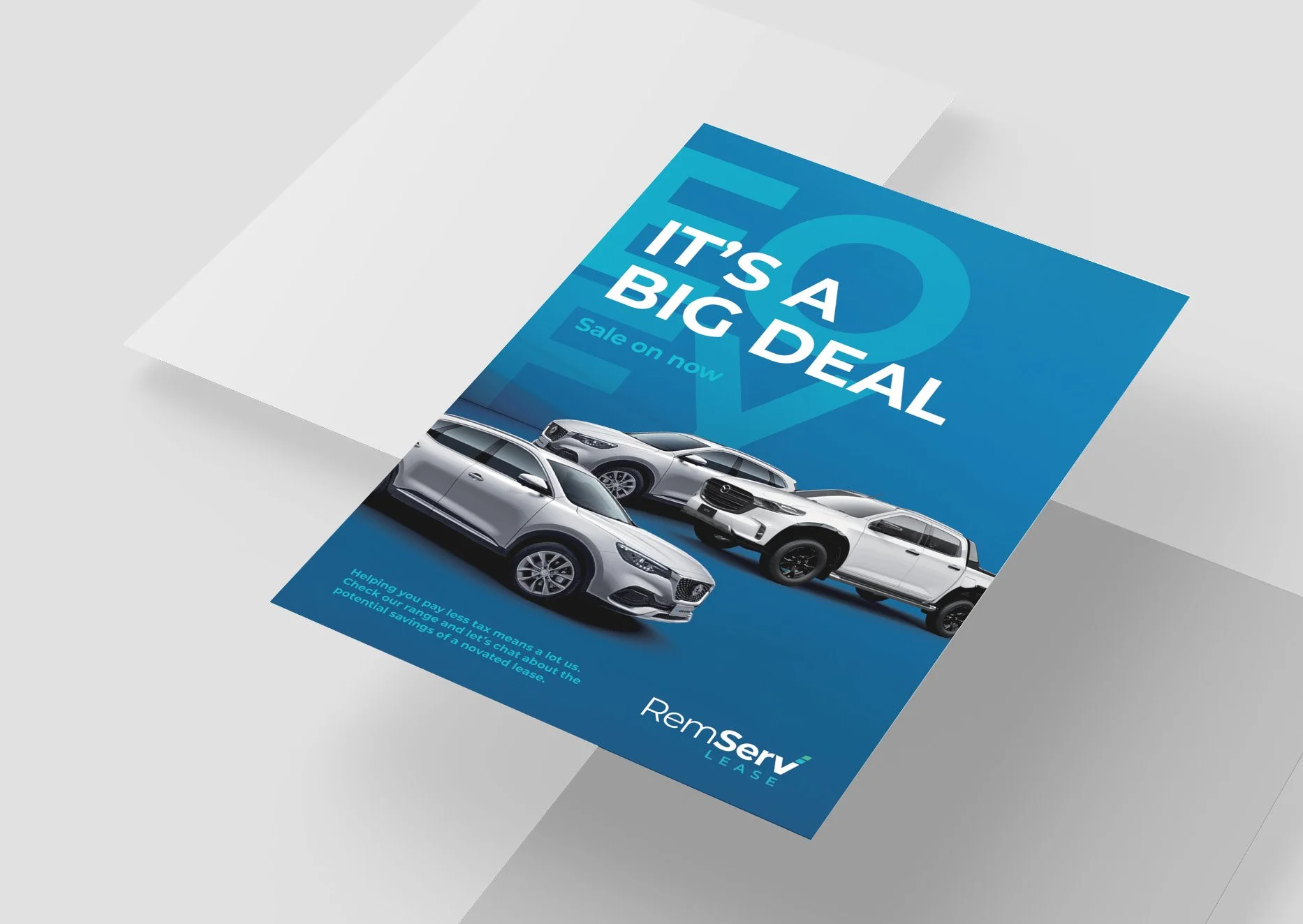 A flyer that reads 'It's a big deal' in RemServ branding