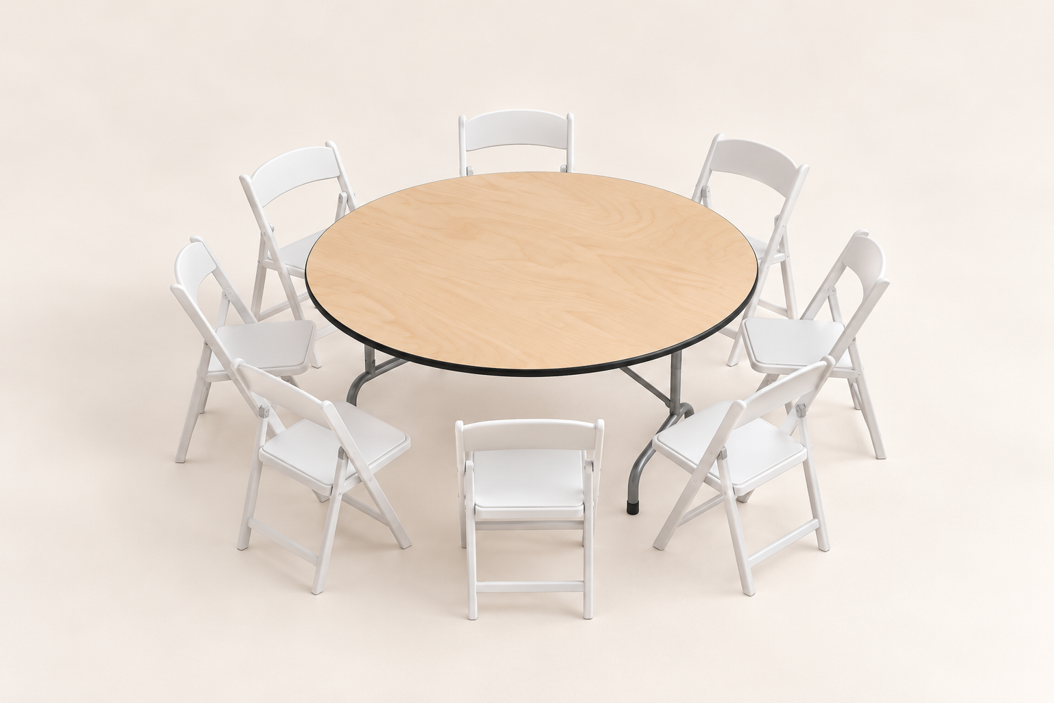 Round Kids’ Table with Eight Folding Chairs.png