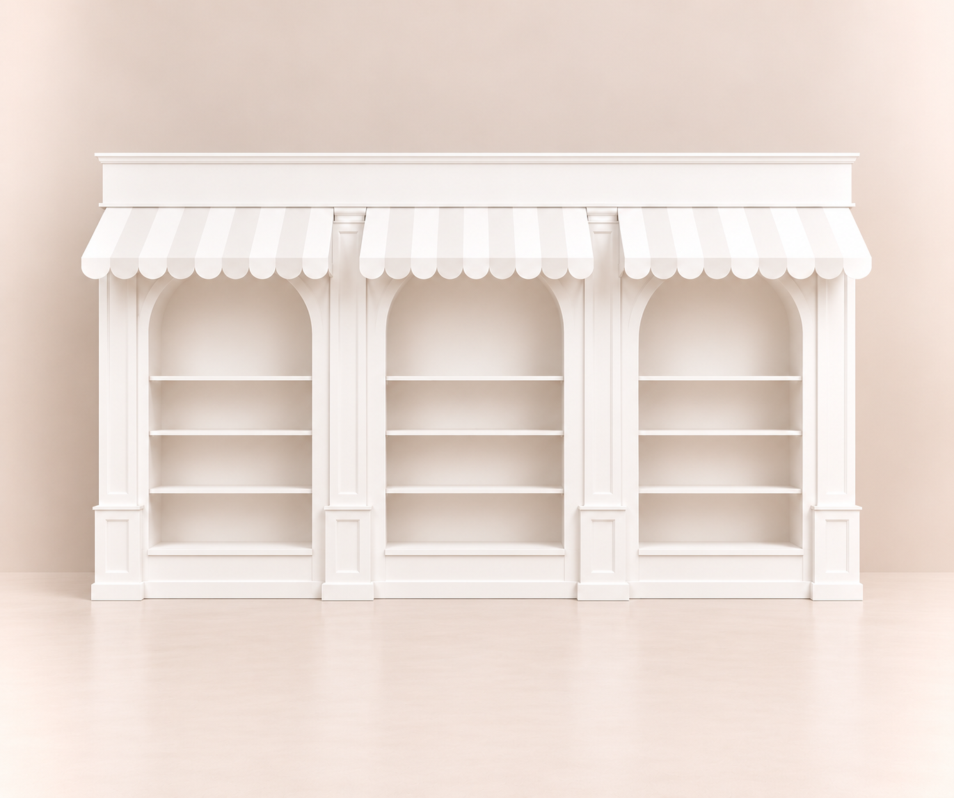 Market Display Wall.