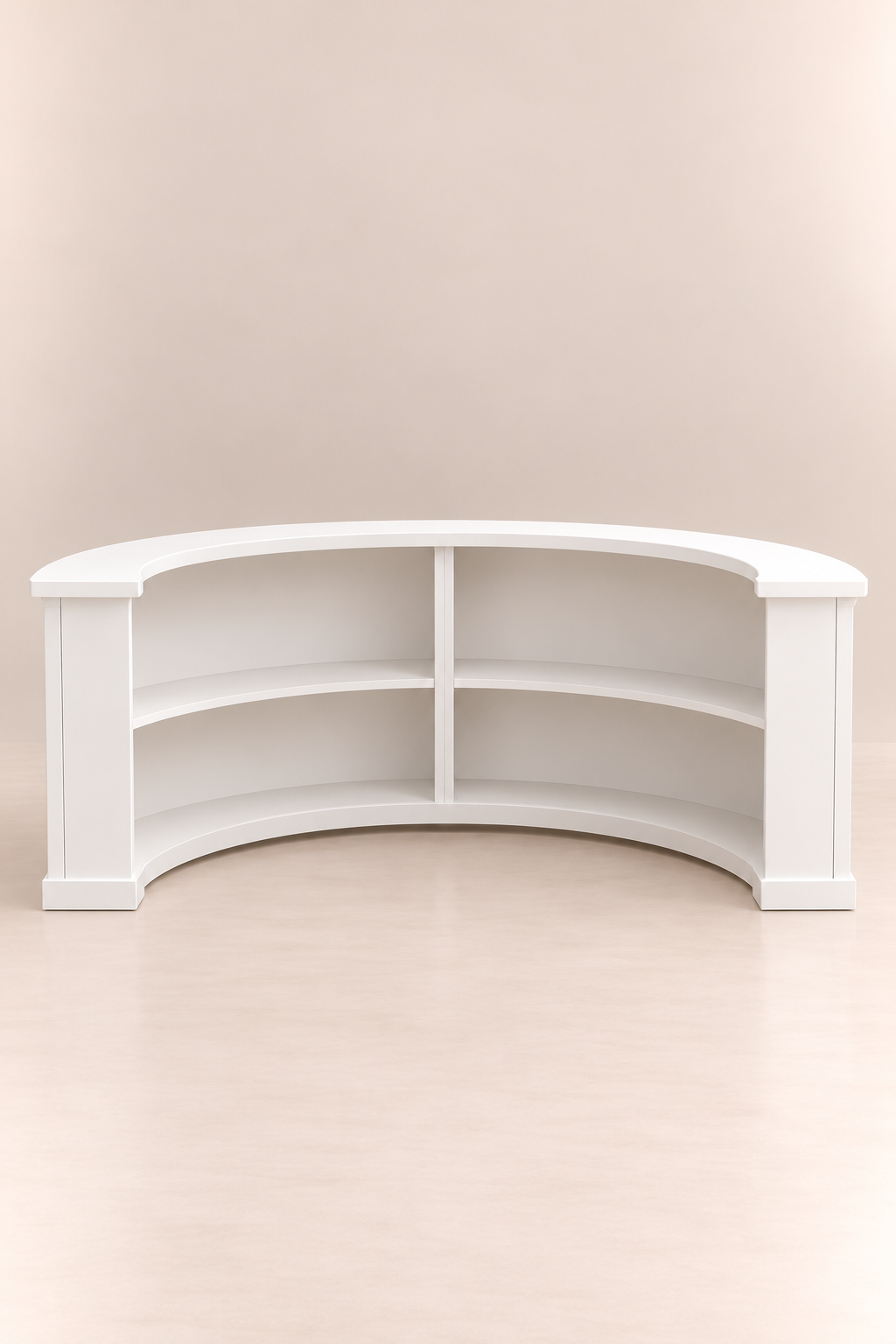 Curved White Reception Counter Shelving.png