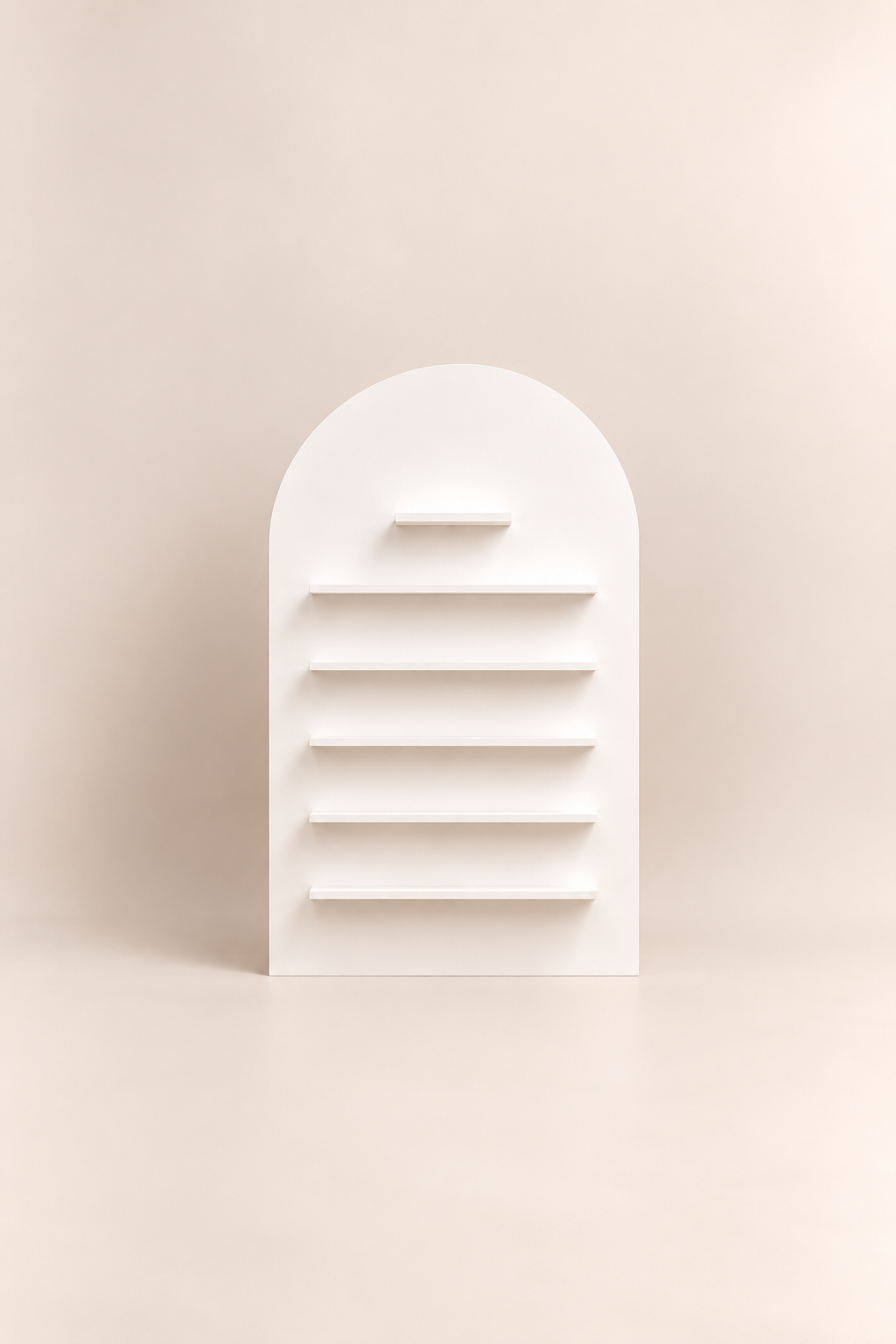 6 ft Arch with Shelves