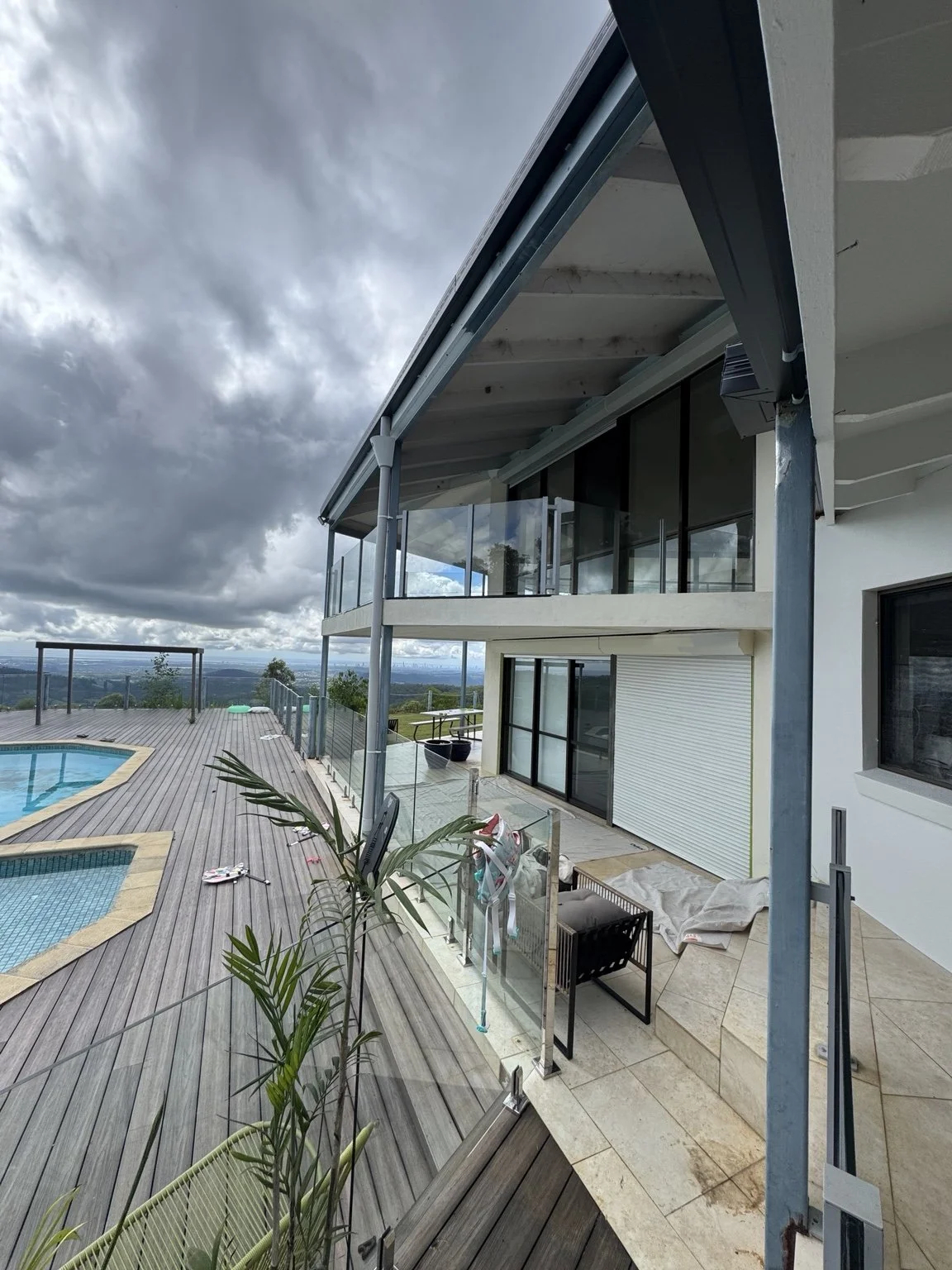 Exterior house painting project in Tamborine Mountain