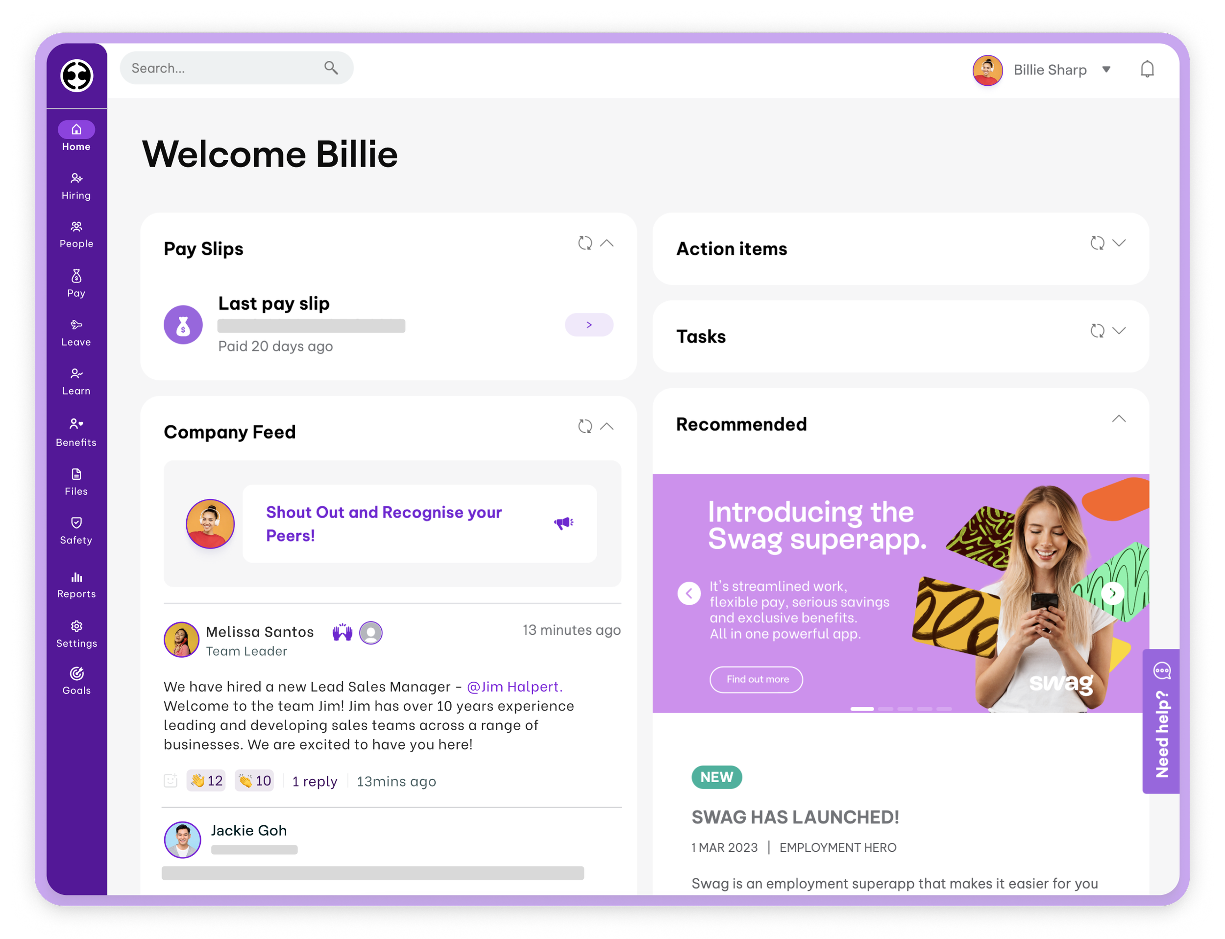 Clinic Acquisition — Full HR Setup