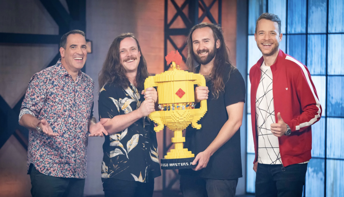 Lego Masters. Brickman. Hamish Blake.