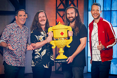 Lego Masters. Brickman. Hamish Blake.