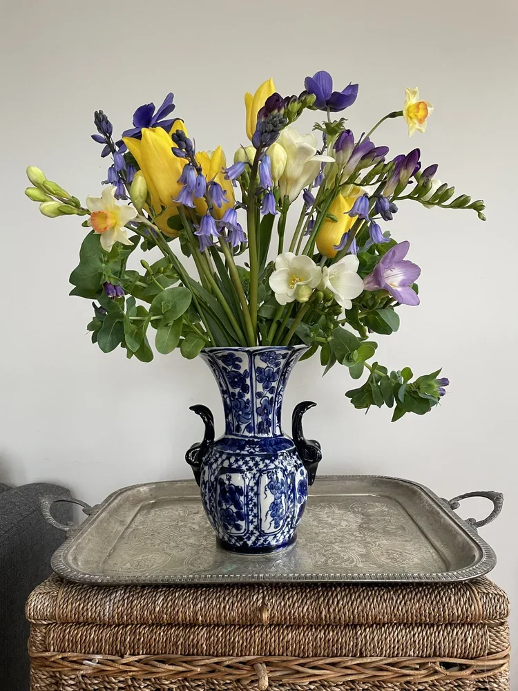 The Blue and White Collection.