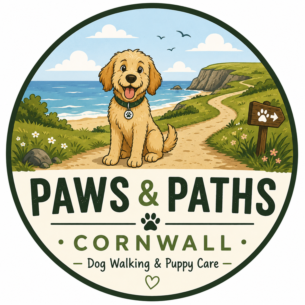 Paws &amp; Paths Cornwall