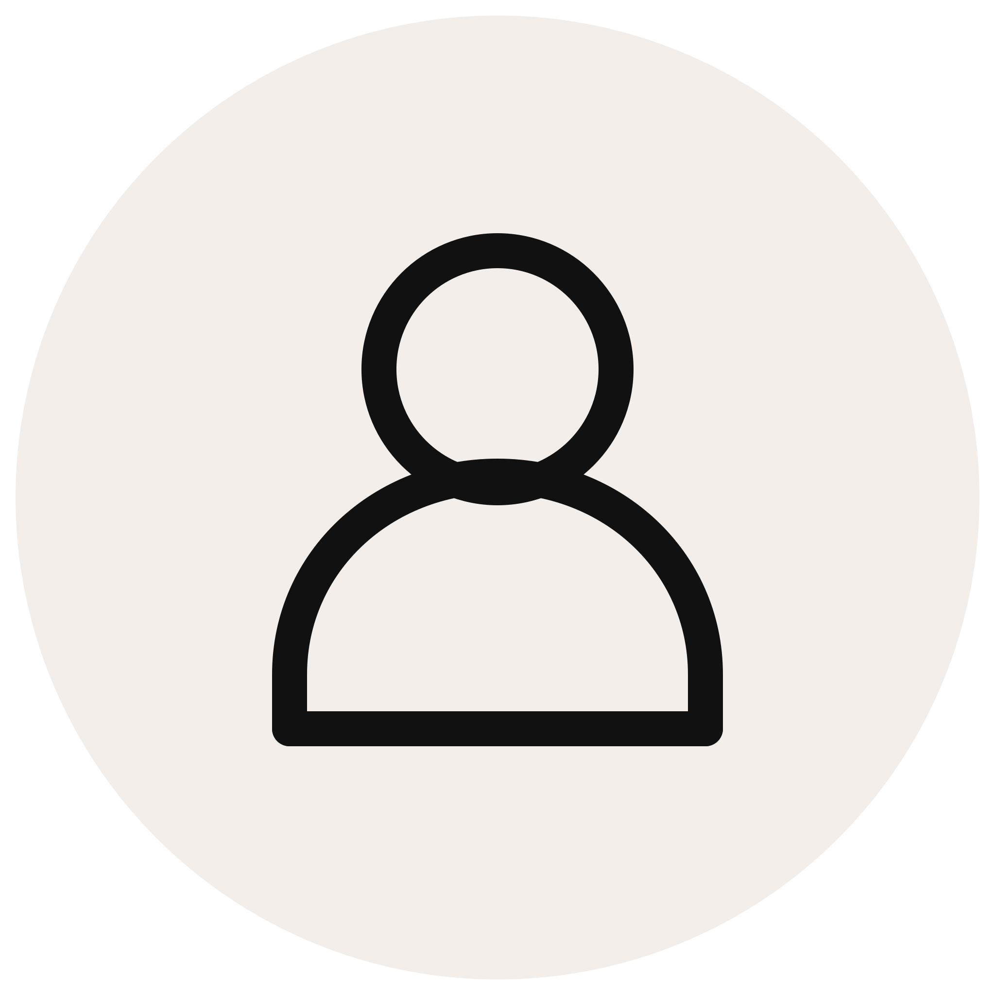 Black and white icon of a house with a roof, door, and window, set within a circular background.