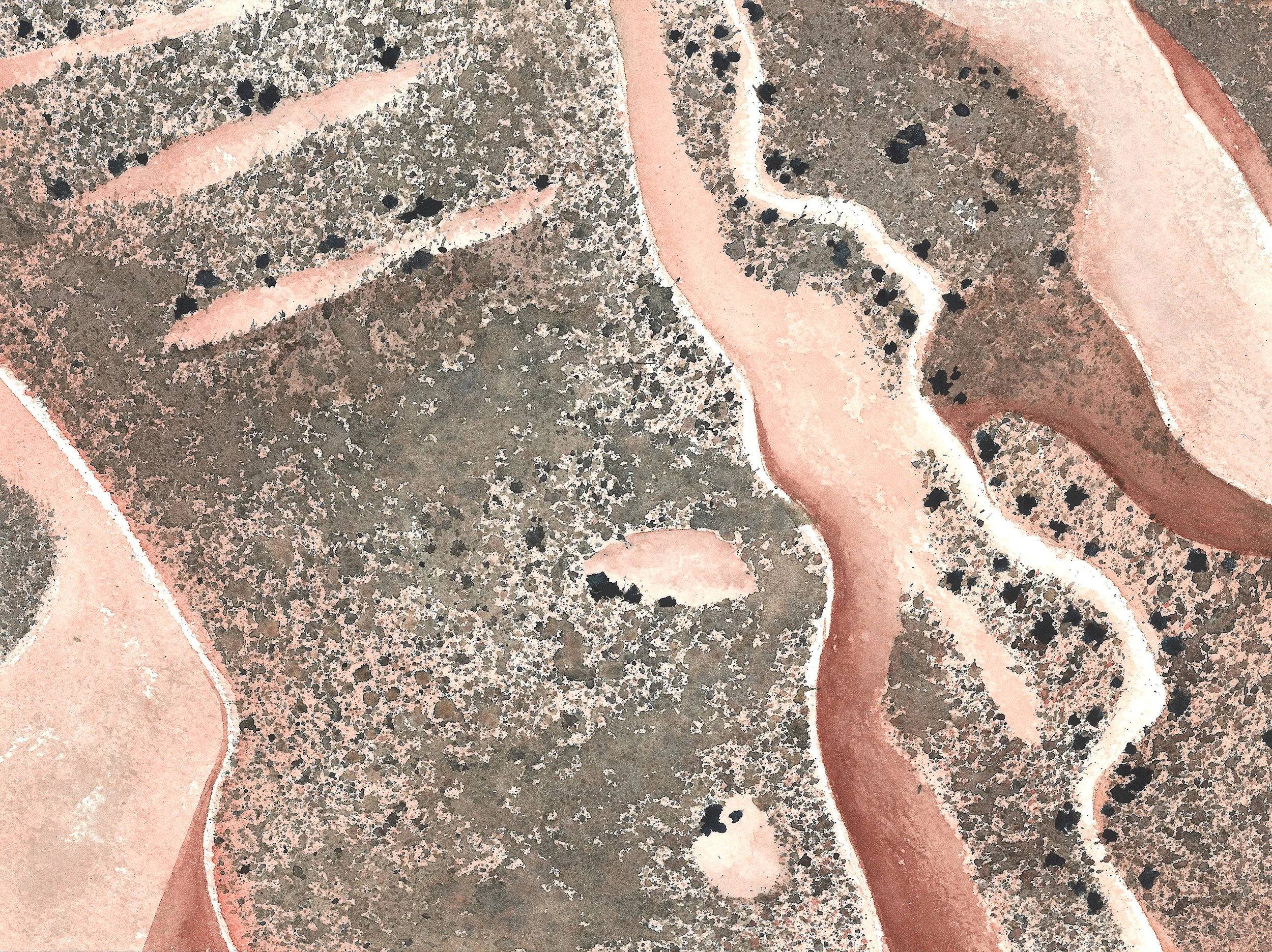 Cabo de Gata, ridges and gullies