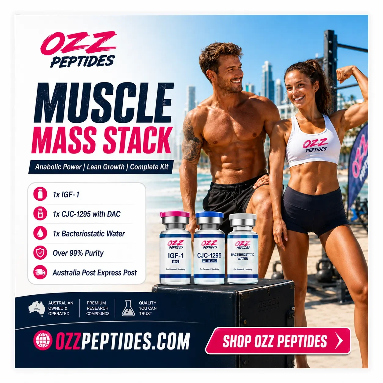 Muscle Mass Stack - Research-Focused Performance Stack