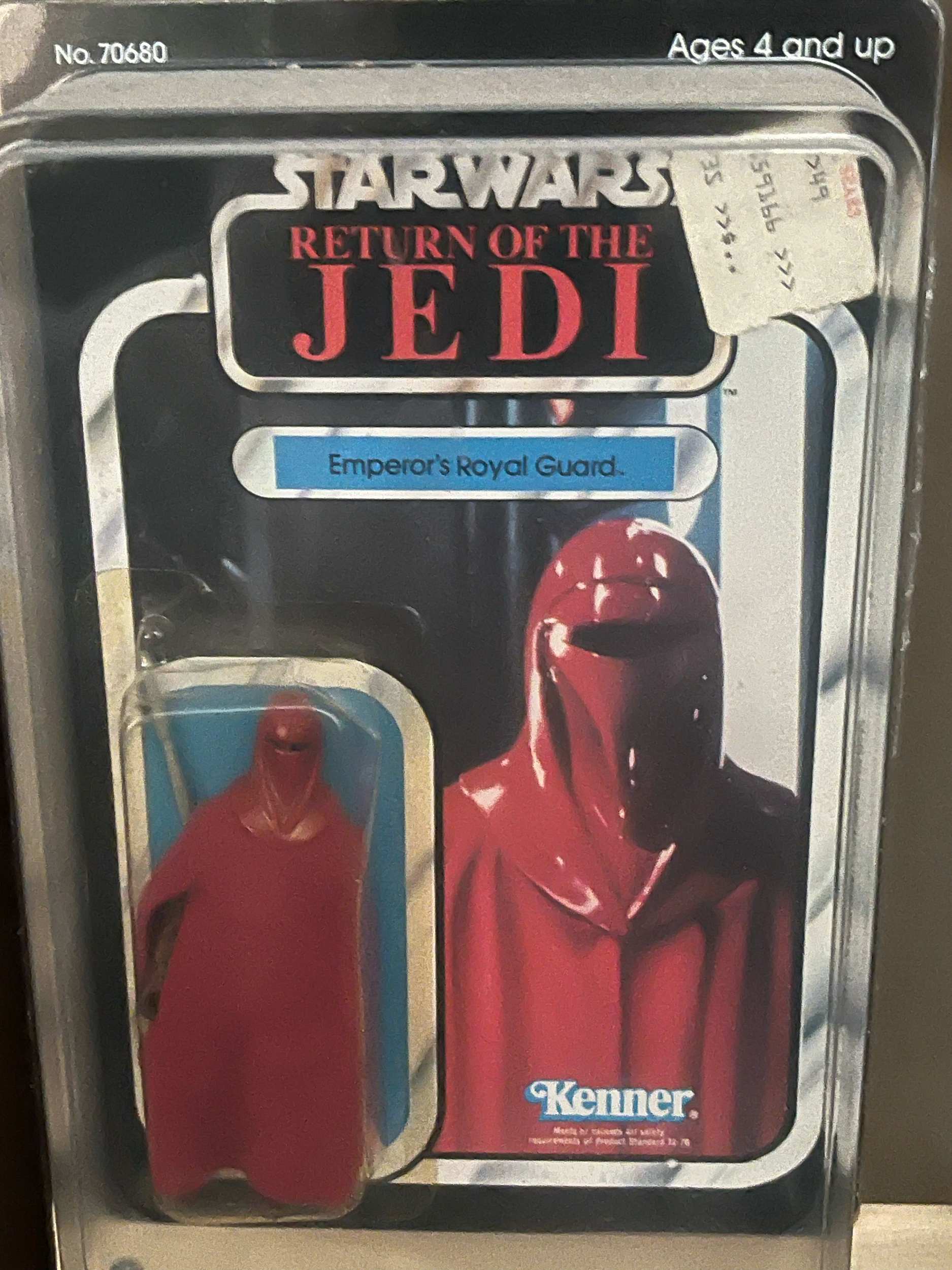 intage Kenner starwars Royal Guard Jedi release  on Mint on card