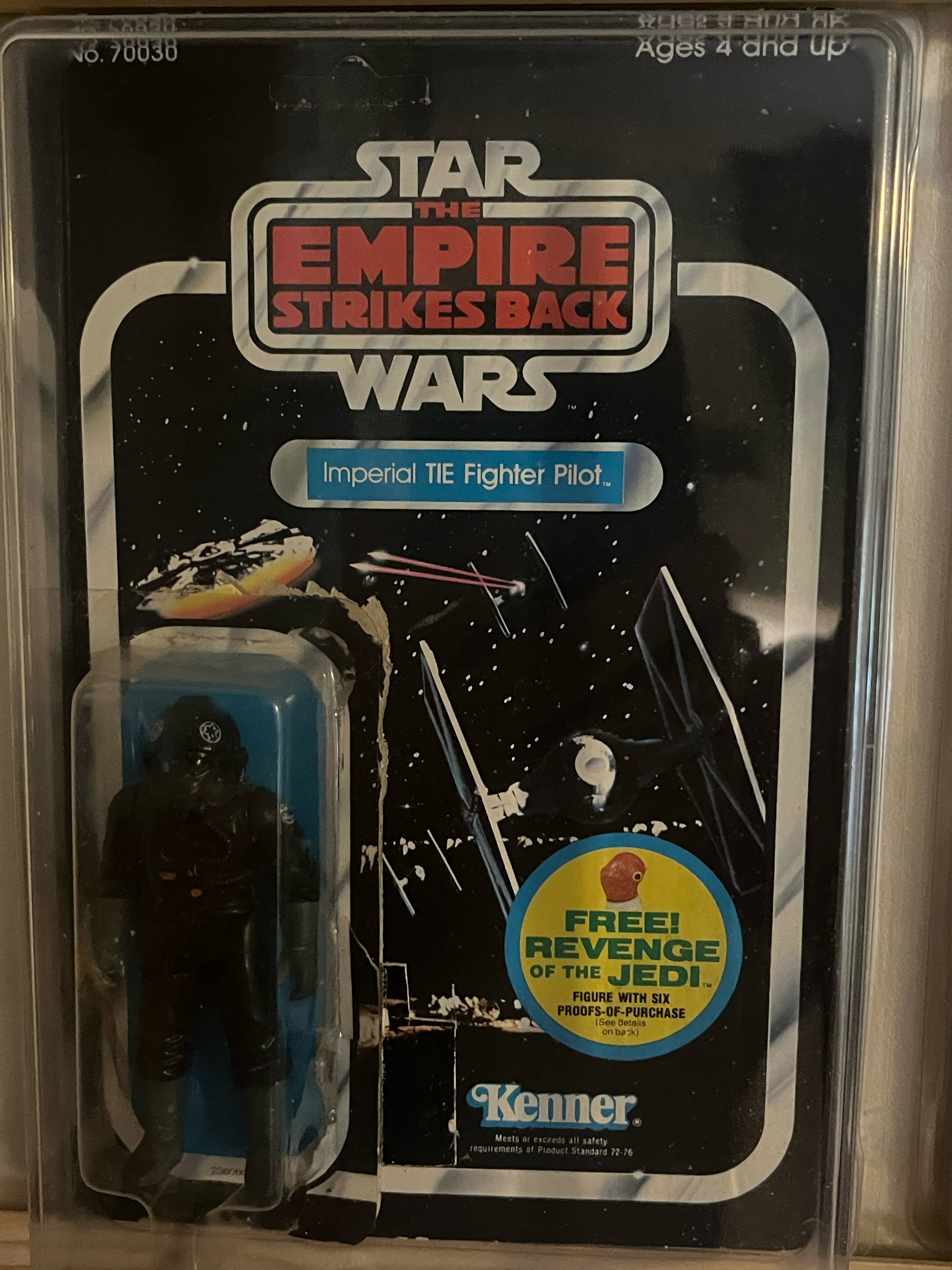 Star Wars: The Empire Strikes Back action figure set in original packaging, featuring characters from the movie.