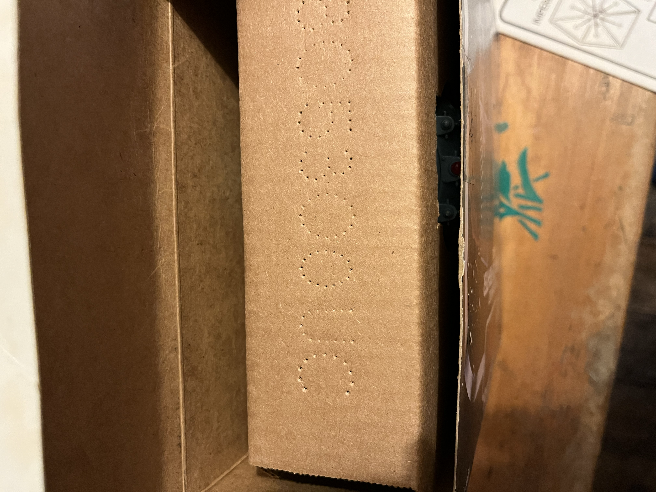 Numbers stamped on some inserts for Kenner boxed Star Wars vehicles