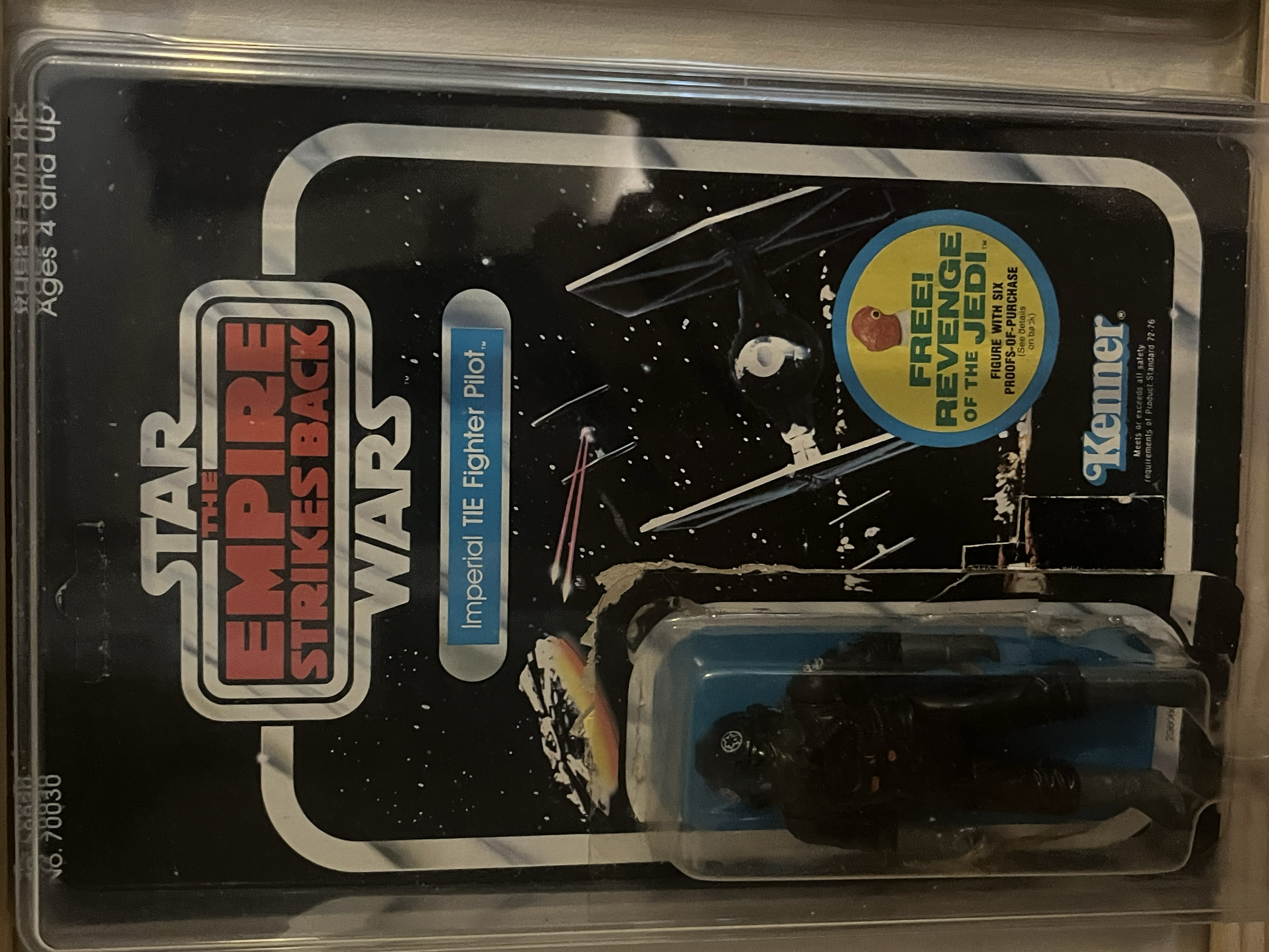 Star Wars: The Empire Strikes Back action figure set in original packaging, featuring characters from the movie.