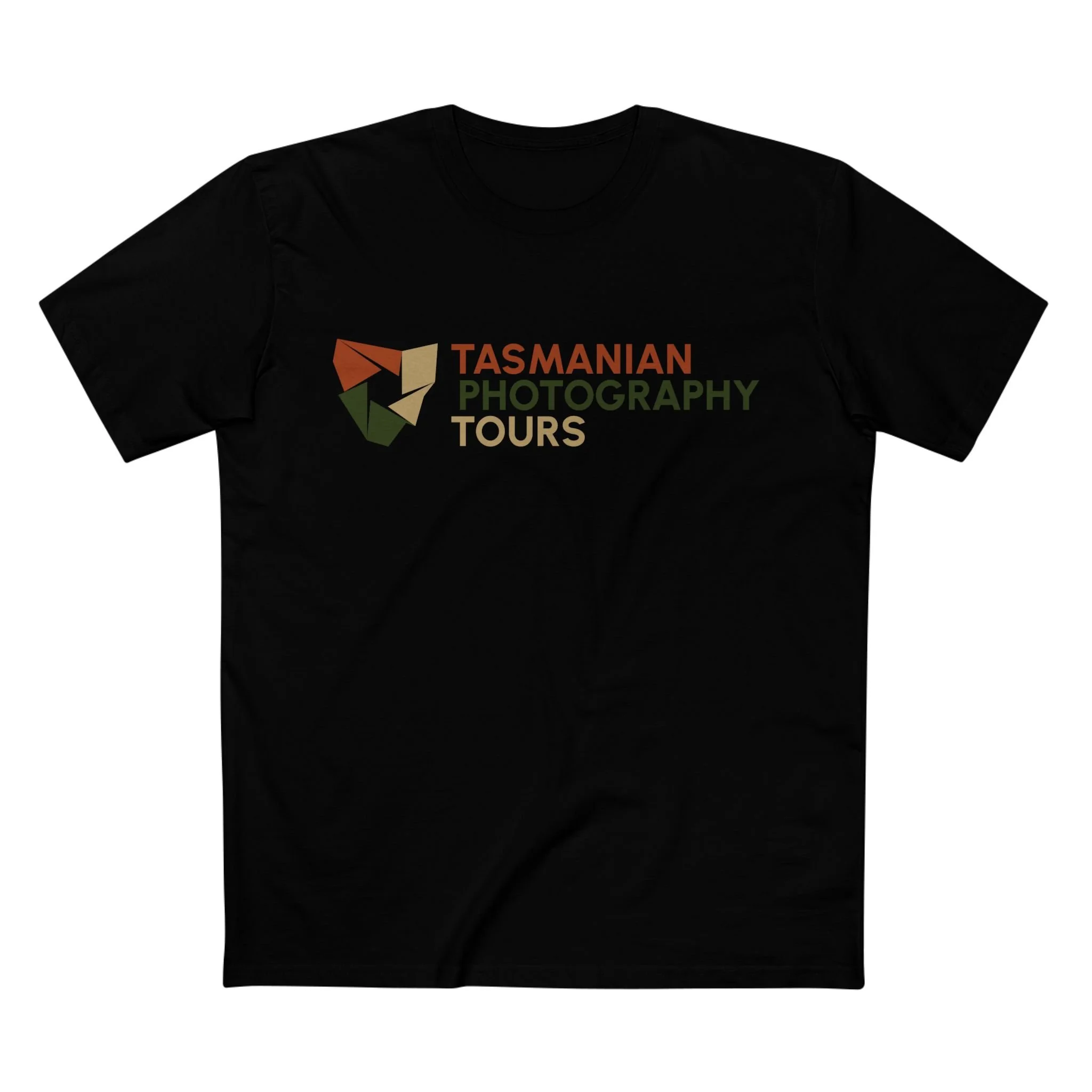 Tasmanian Photography Tours tee, front