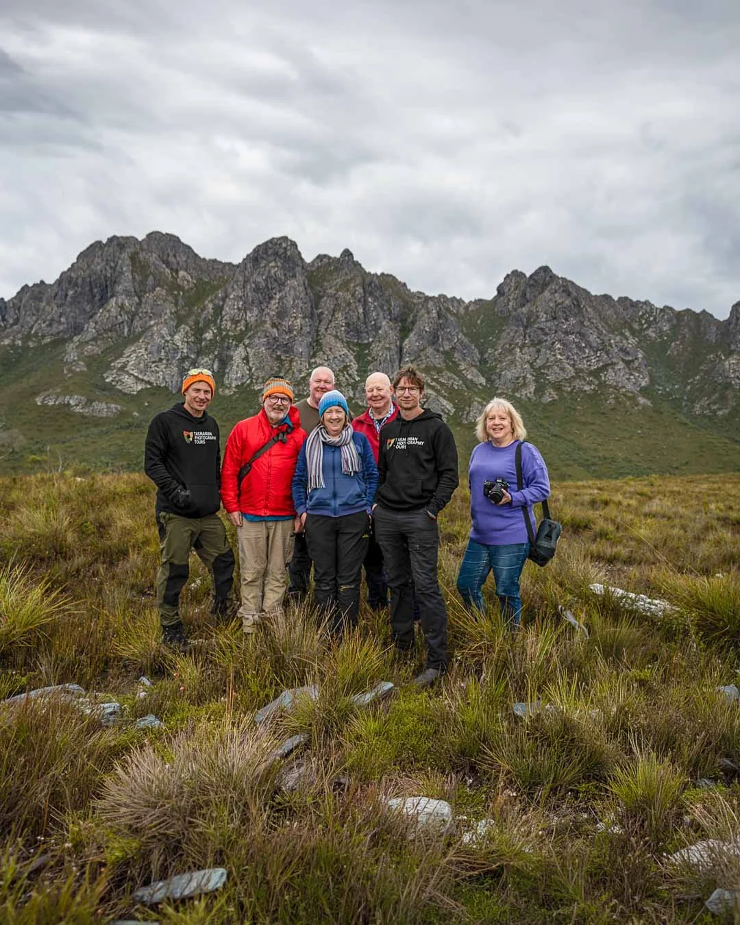 Southwest Tasmania photography tour group