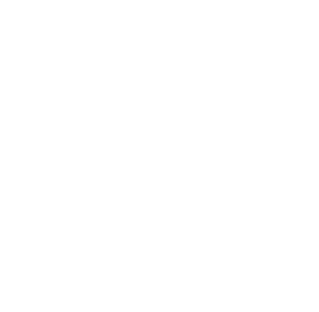 Black background with a white, rough, spiral brushstroke.