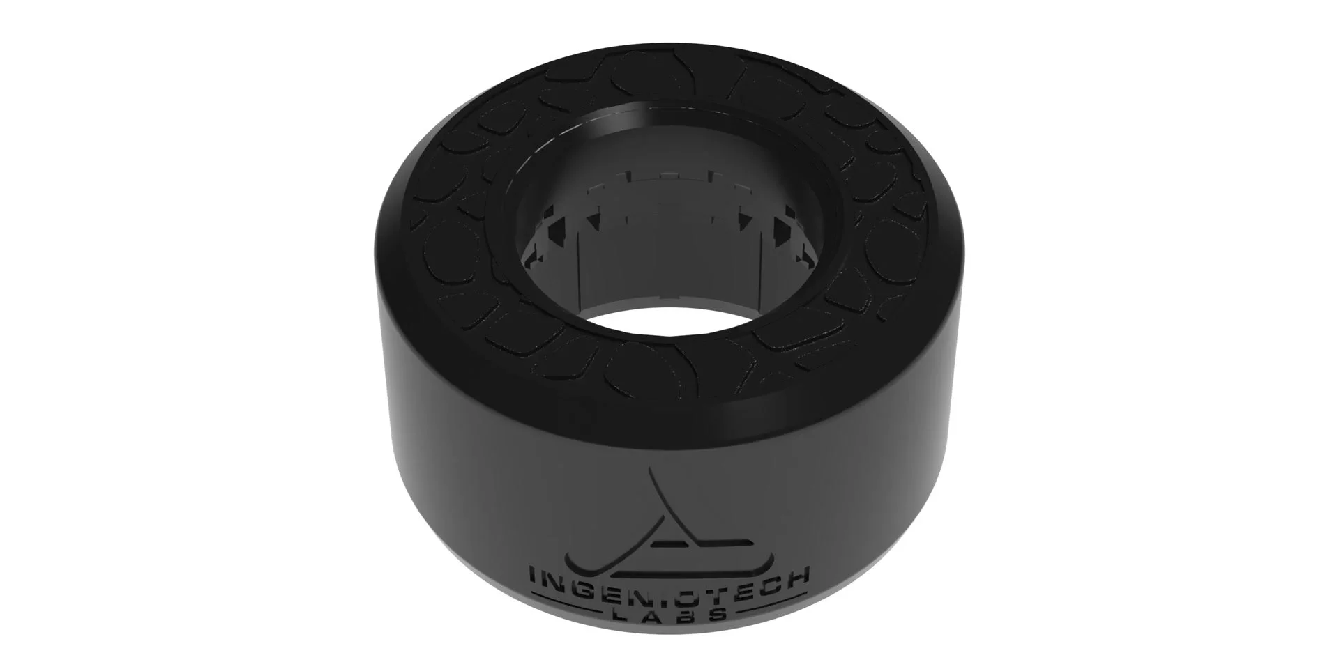Black Full Guard in an angled product view.