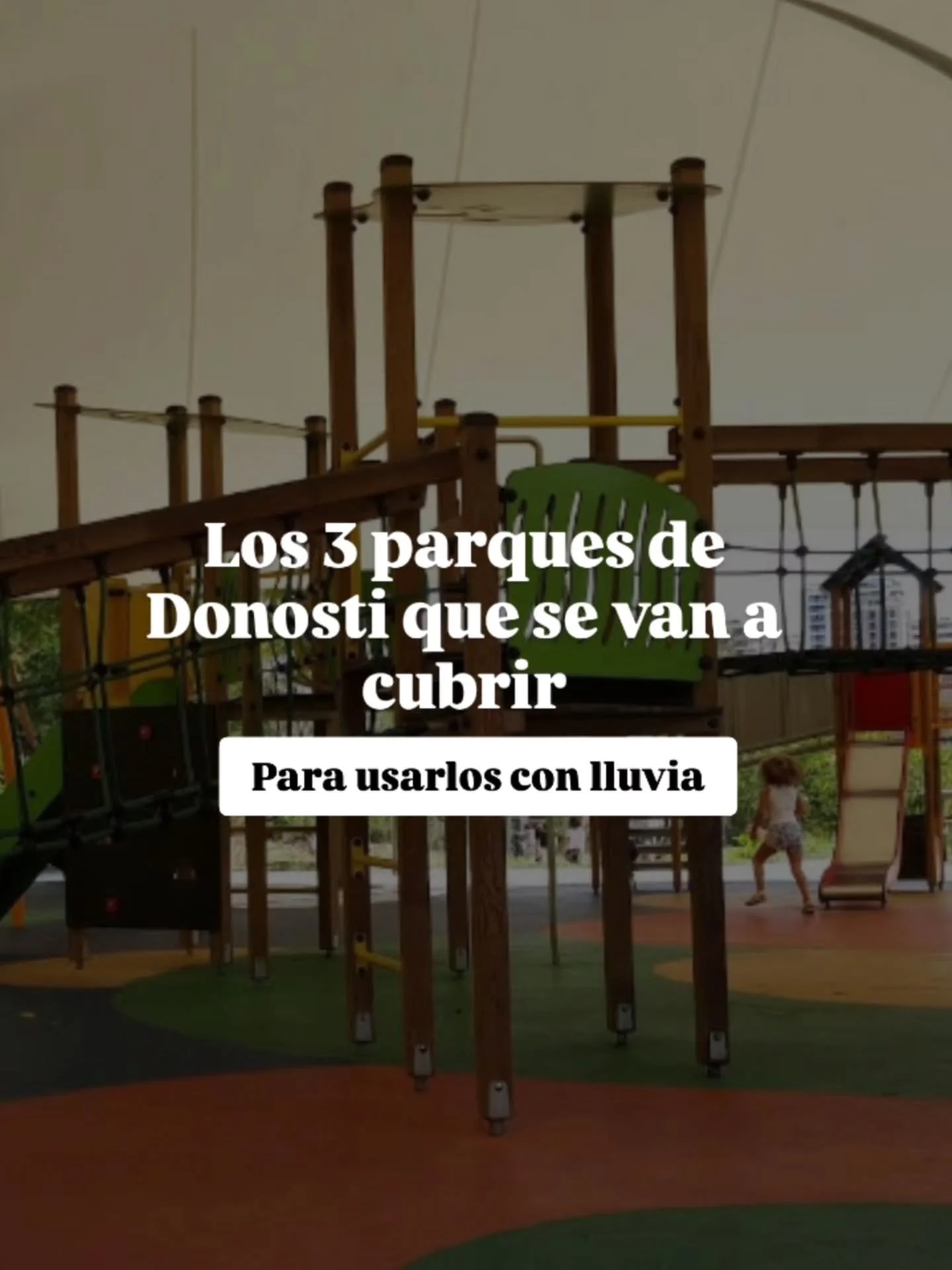 Estos tres se suman a los ya existentes en Arrobitxulo (Herrera), Larratxo y Harria (Altza).

#donostia #sansebastian #parques