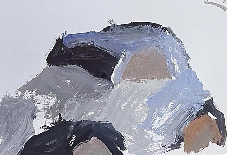 Fiat Topolino, gouache on paper, 20 x 30 cm, 2026