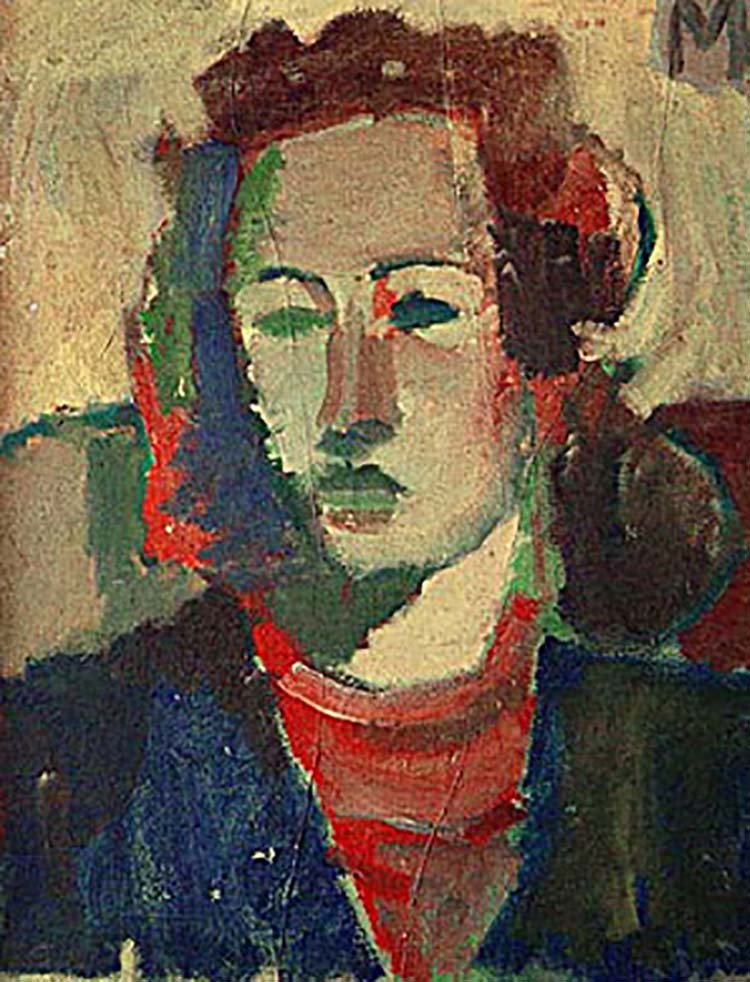 My mother, oil canvas, 40 x 50 cm, 1972