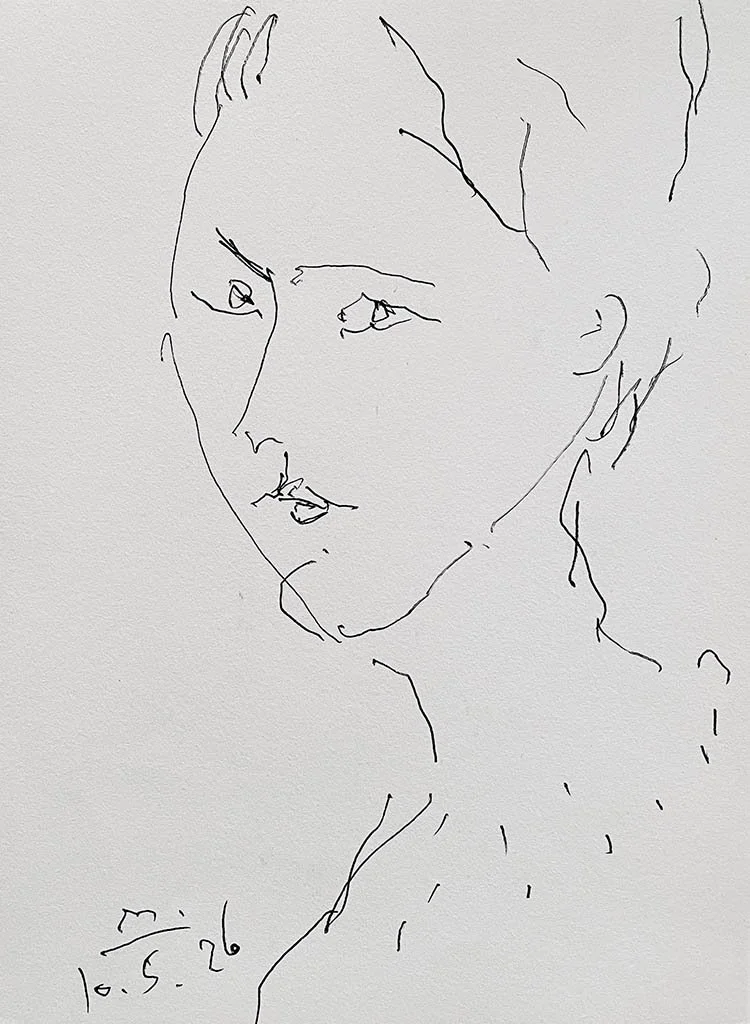 ink drawing, 20 x 17 cm, 2026