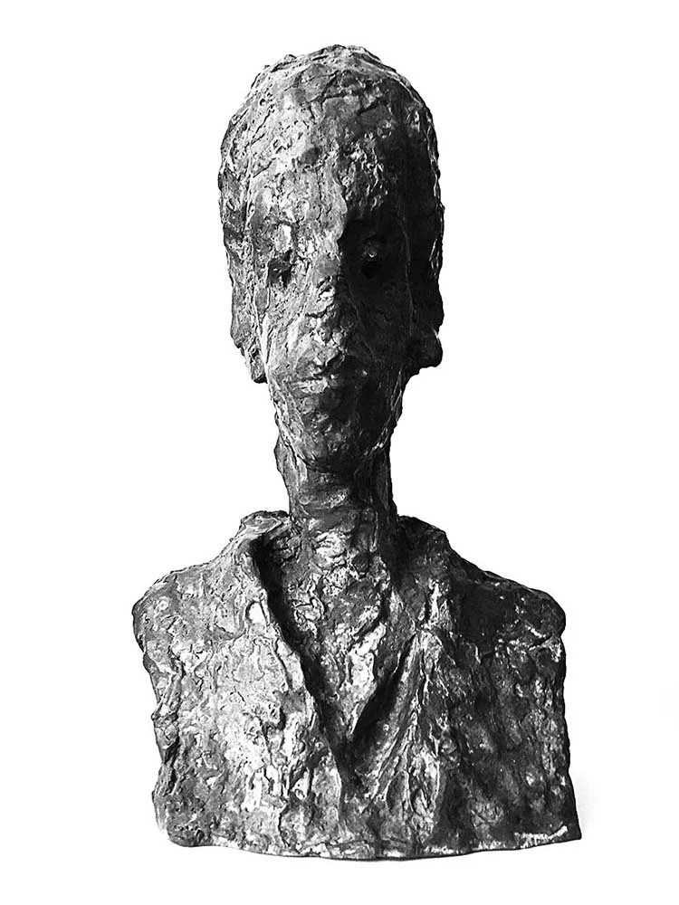 Soheir bust, bronze, 54 cm, 1972