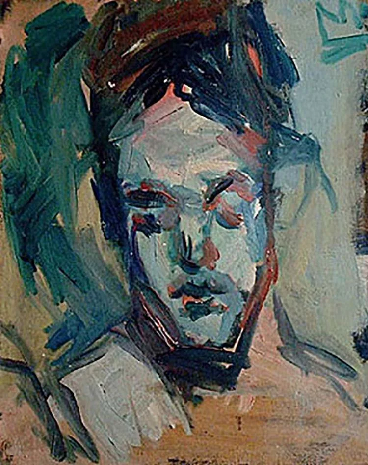 Fatima Al-Sabah, oil on canvas, 30 x 40 cm, 1987