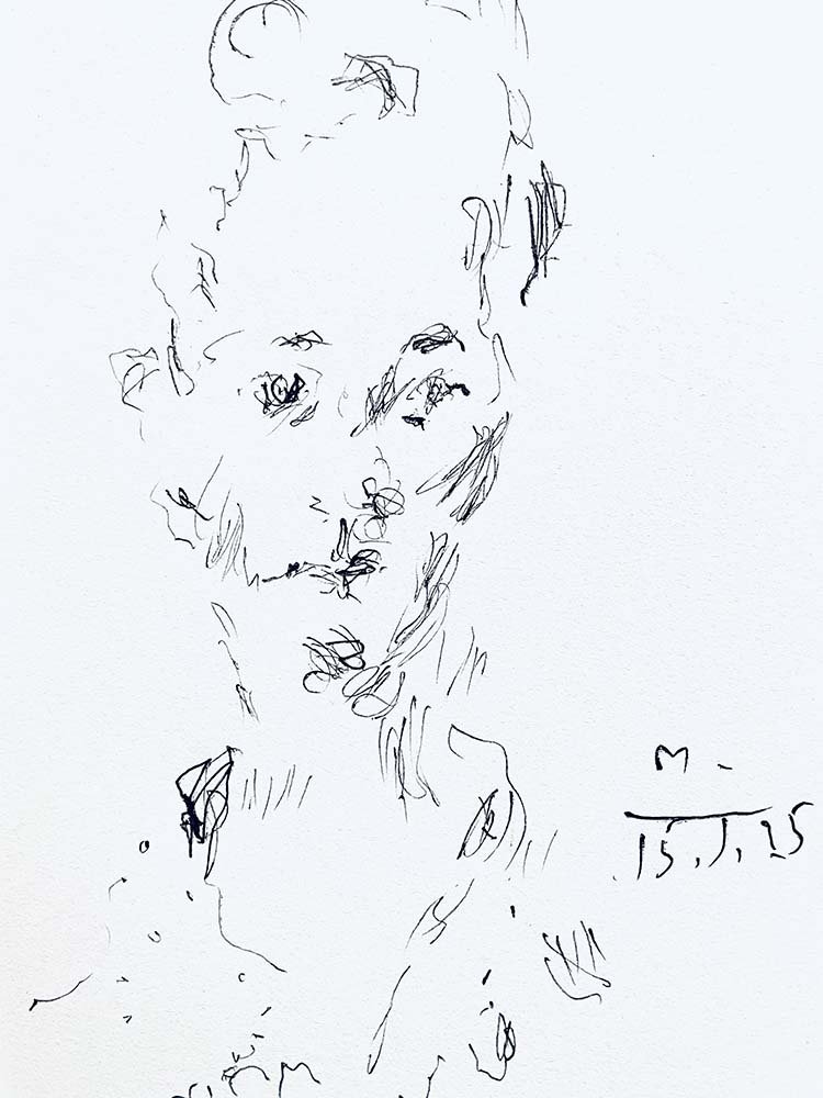 Ink drawing, 20 x 30 cm, 2025