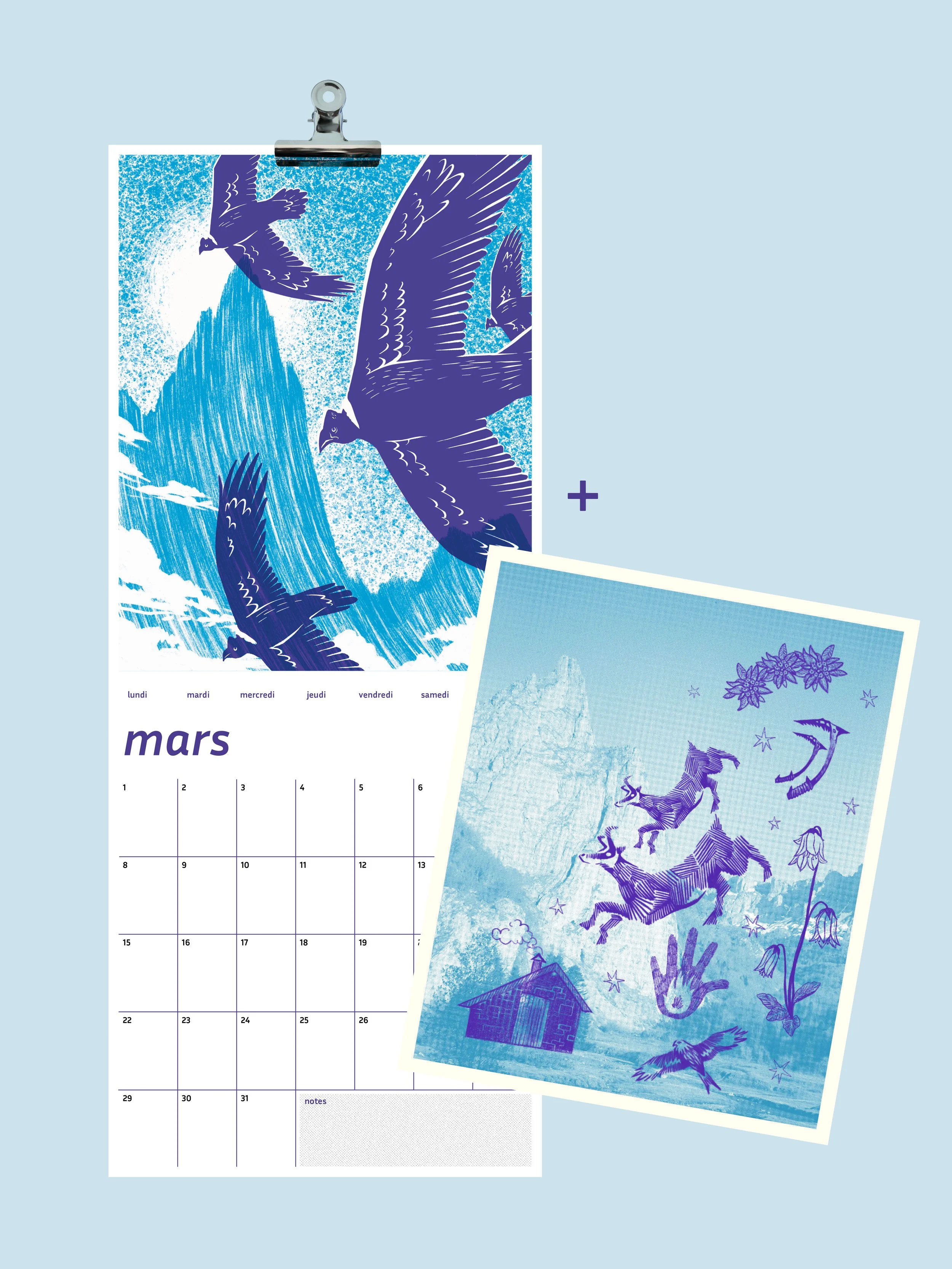 Précommande - Pack Calendrier 2027  + affiche