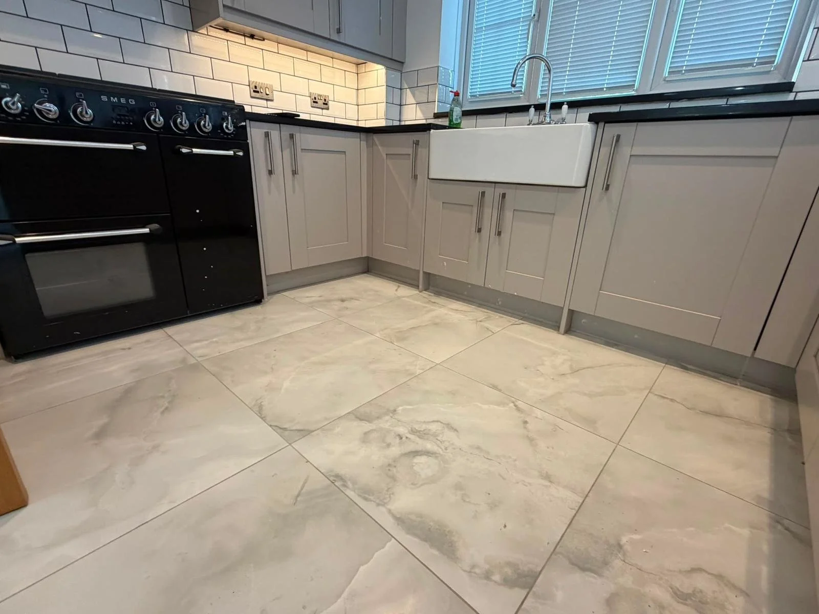 New Home Floor Tiling