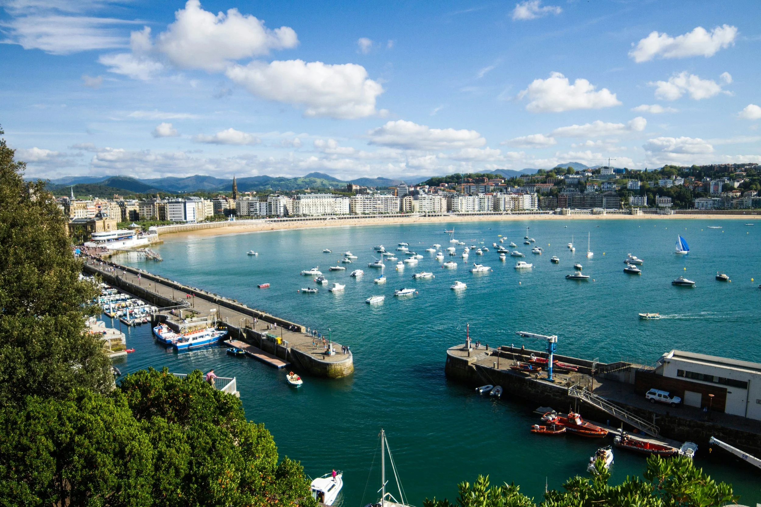 San Sebastián, before