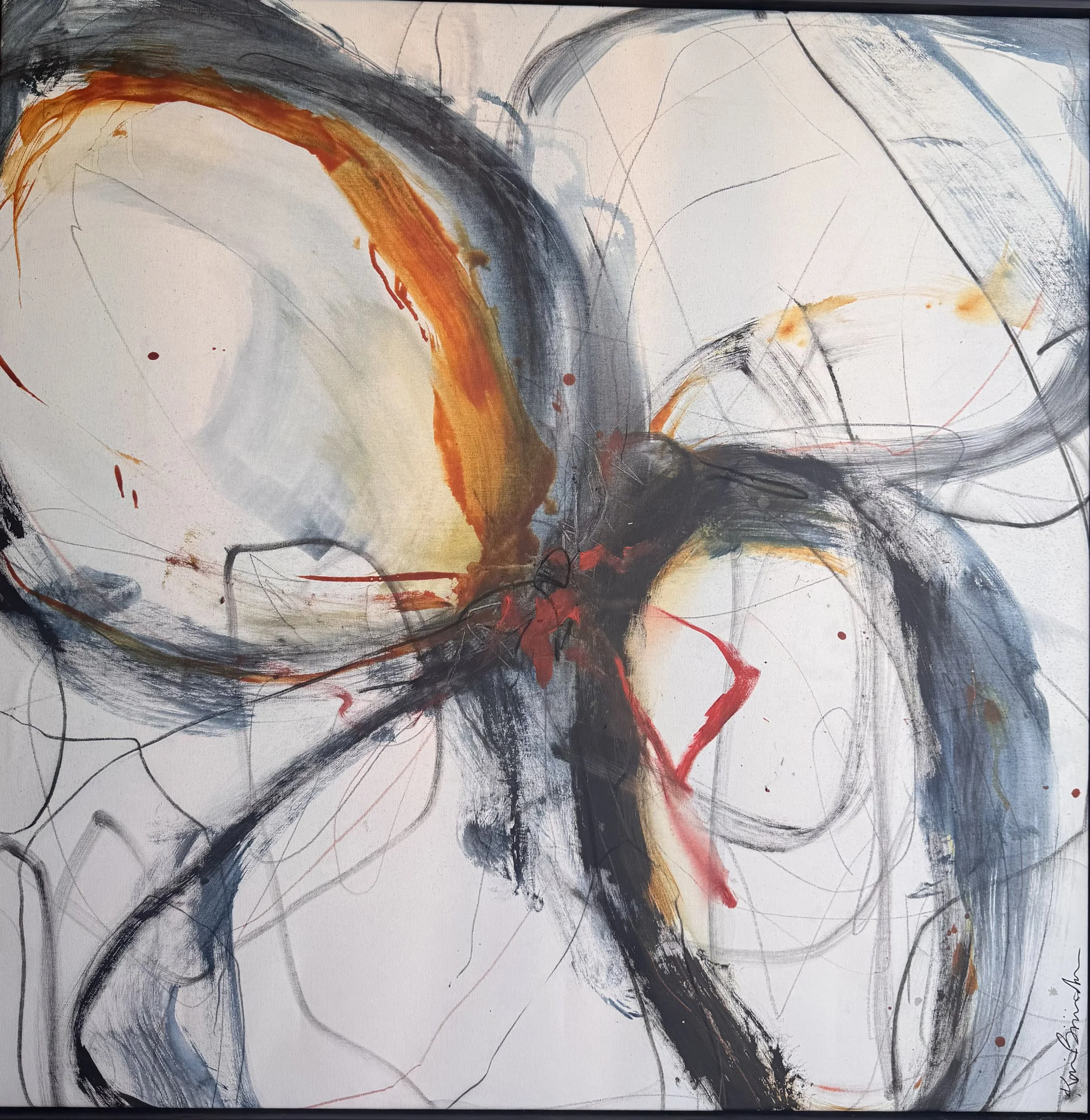 "Freedom I" 100x100 cm