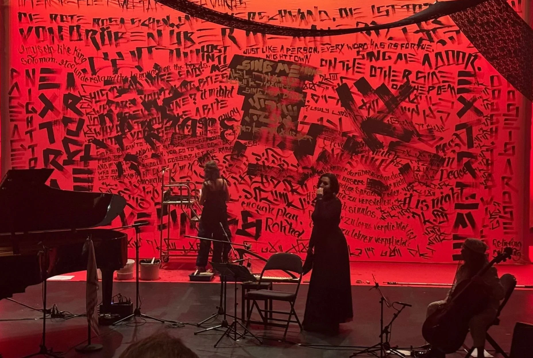 for (Regina, Rosa, Ruth & Rachel). Sophiensaele, Berlin, 2026.