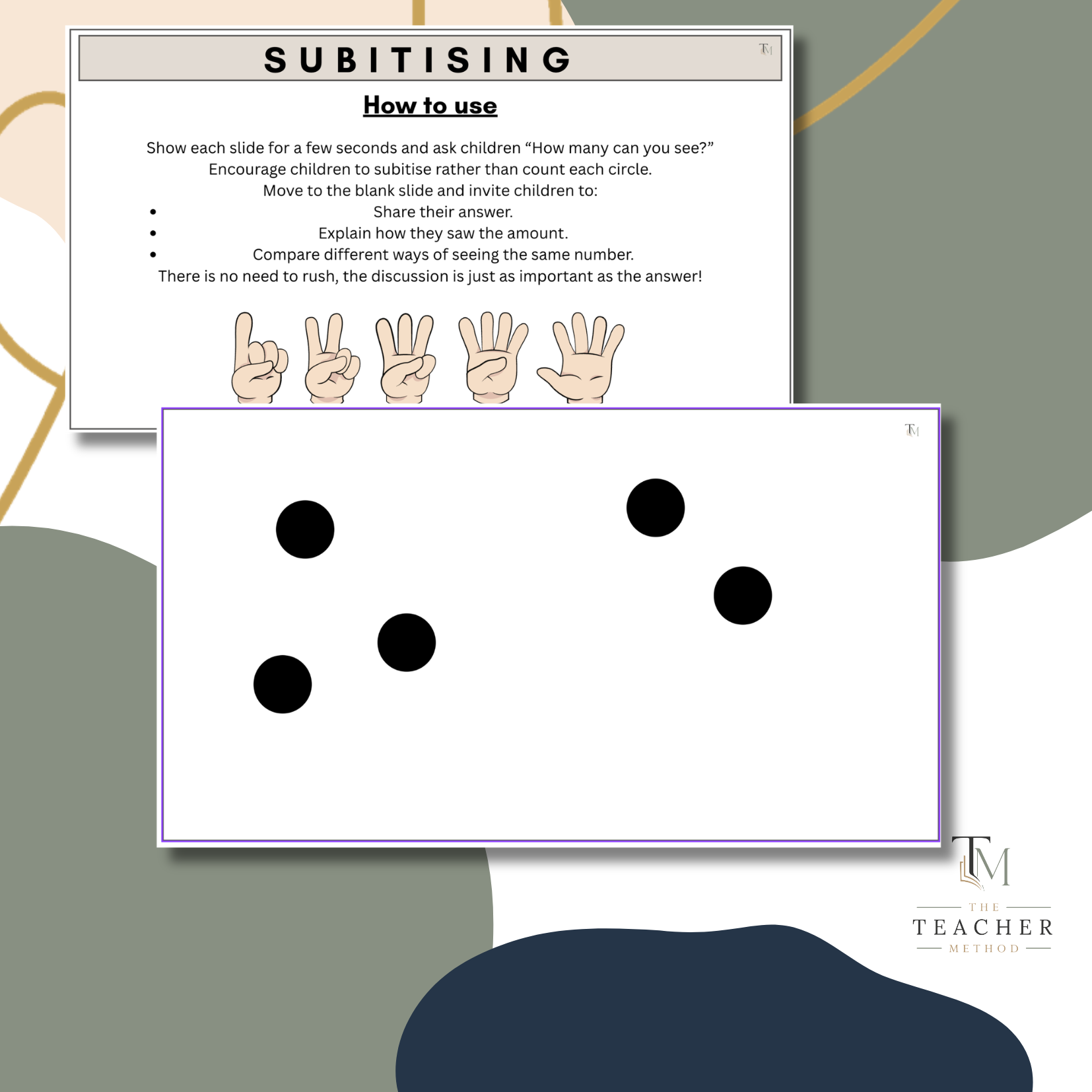 Subitising within 10 Powerpoint
